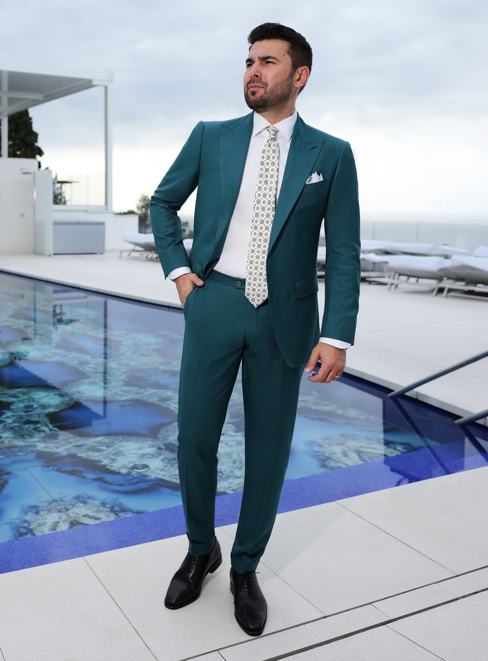 The Ariston Napoli Doppio Ritorto Suit