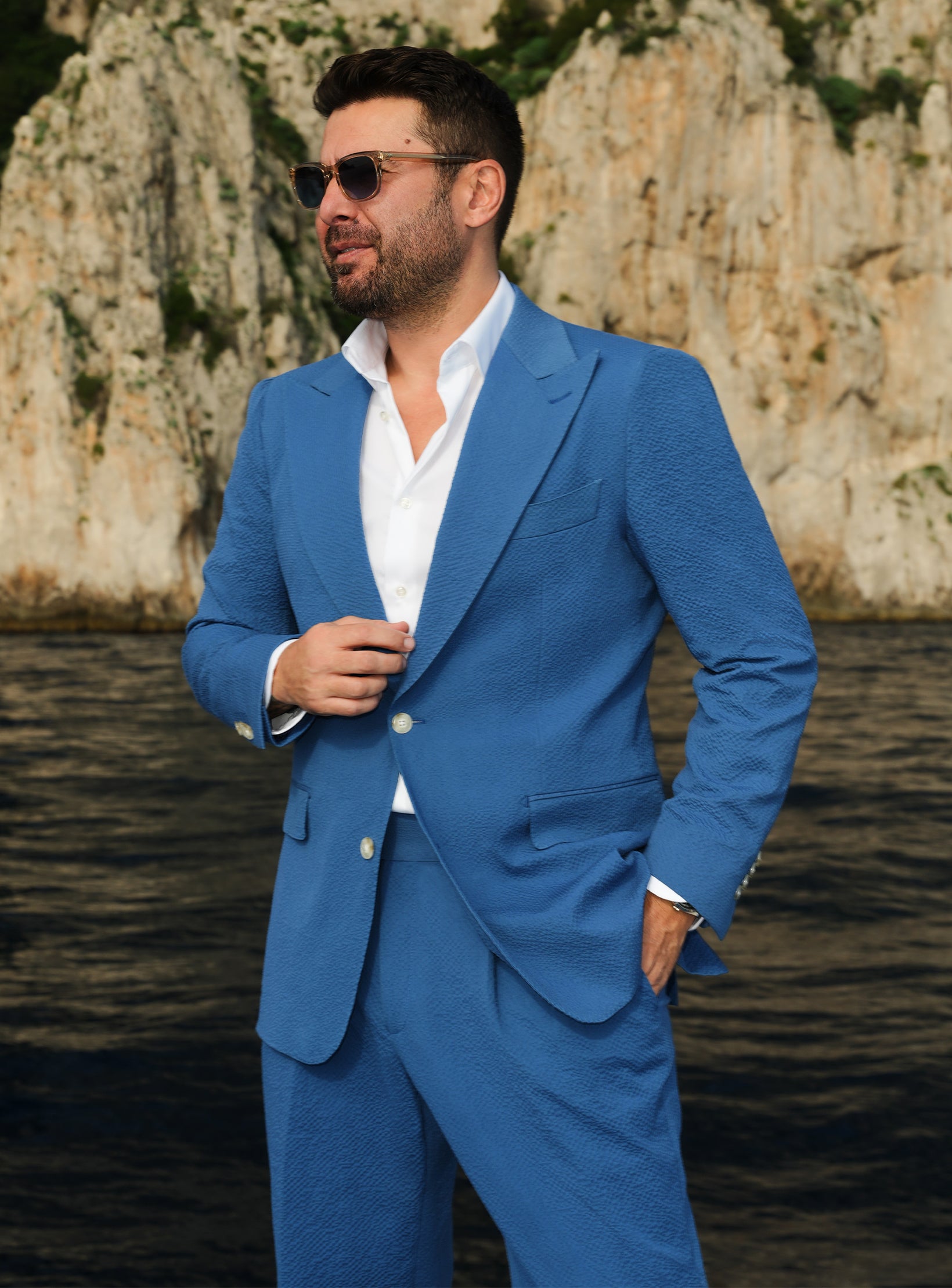 Mediterranean Azure – Sartorial Suit
