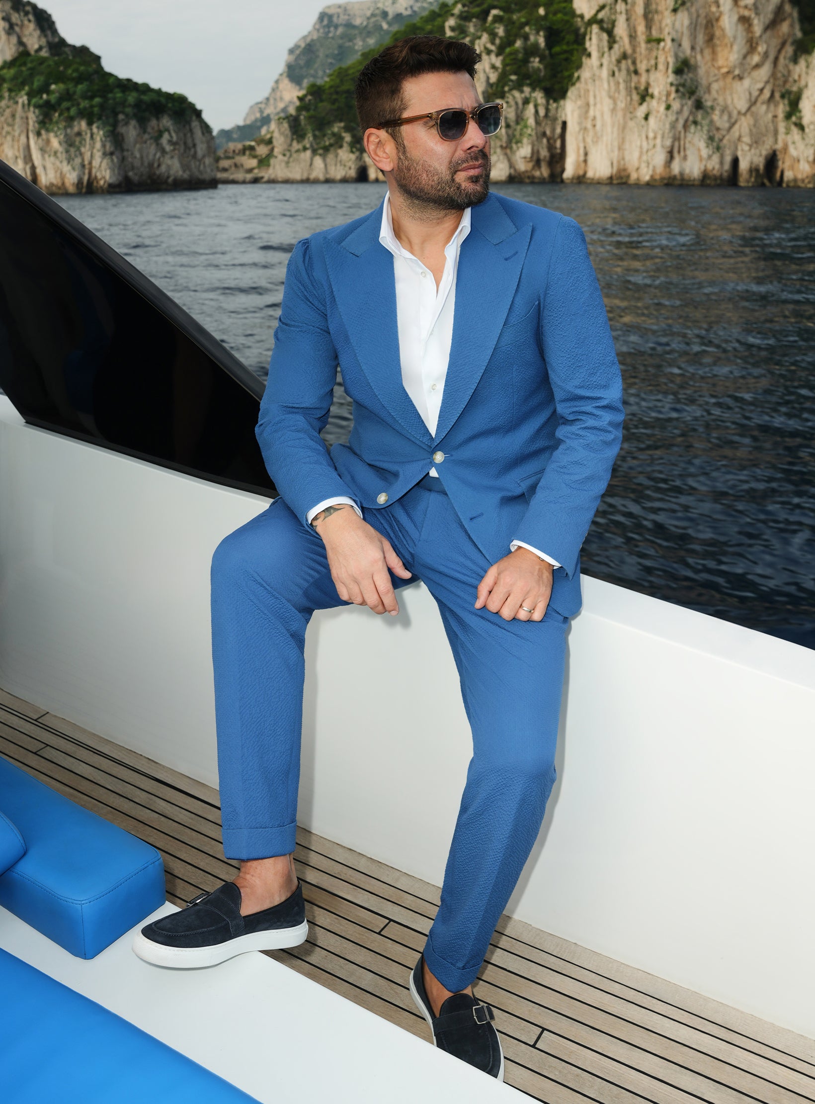 Mediterranean Azure – Sartorial Suit