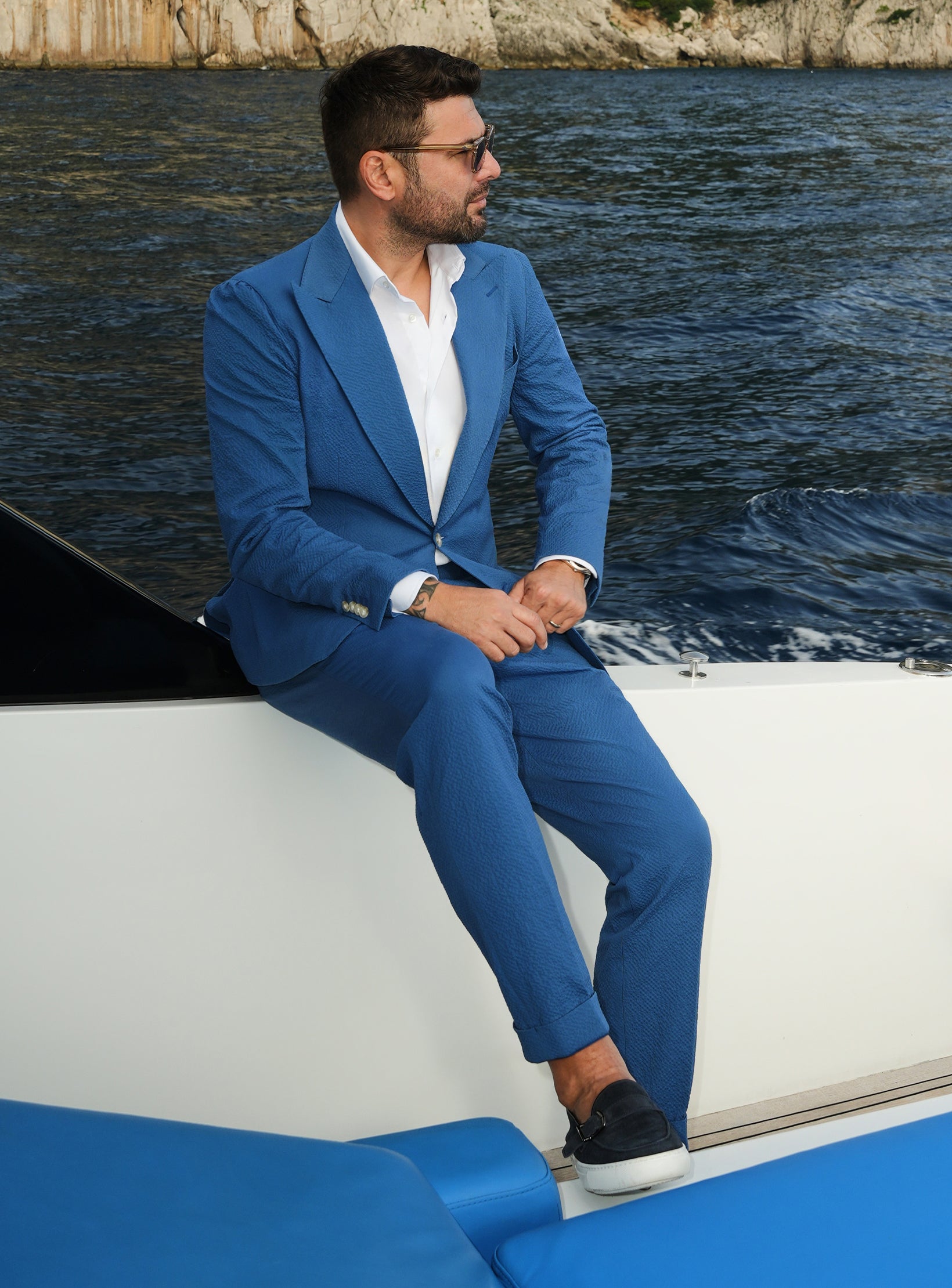 Mediterranean Azure – Sartorial Suit