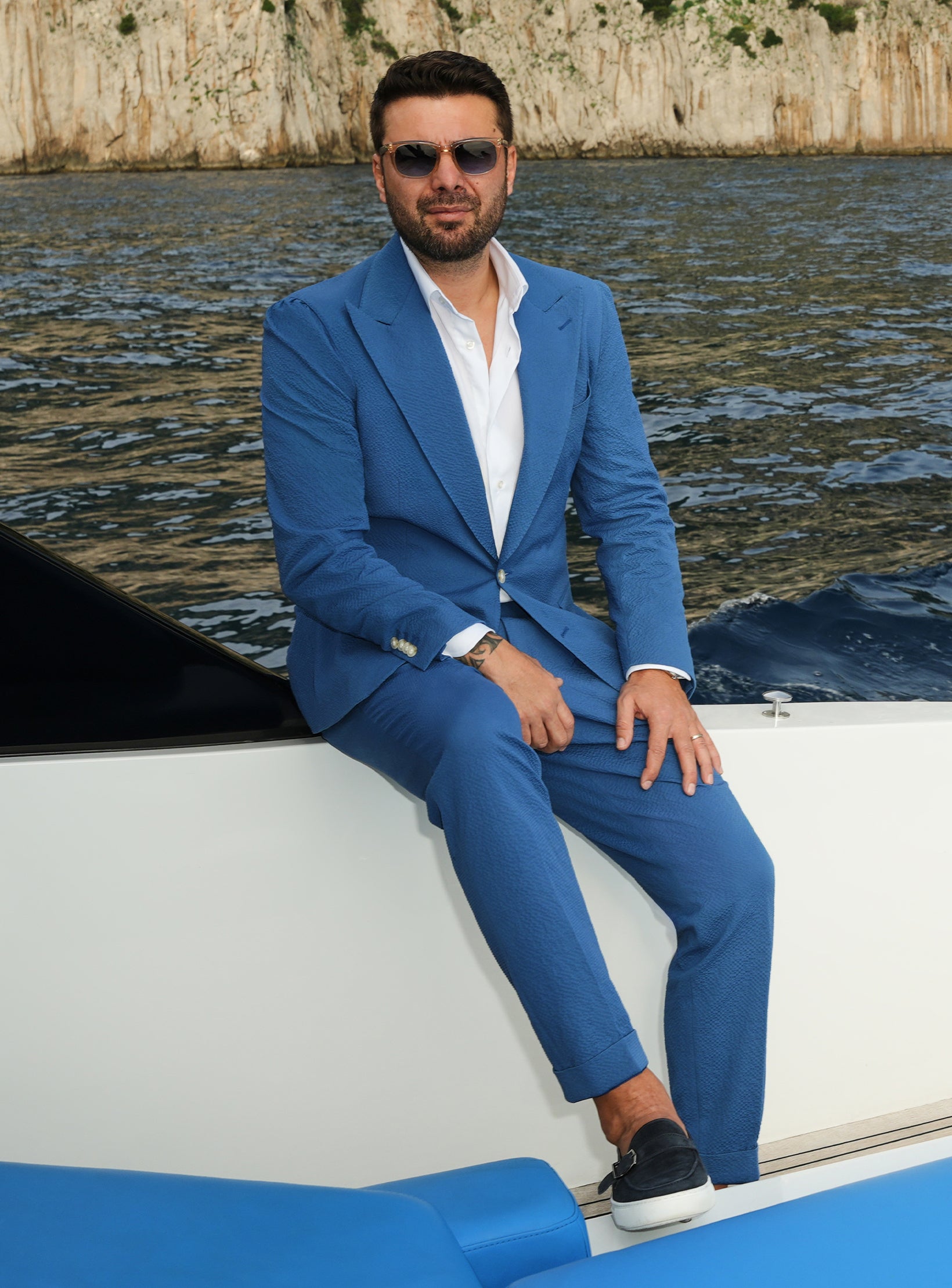 Mediterranean Azure – Sartorial Suit