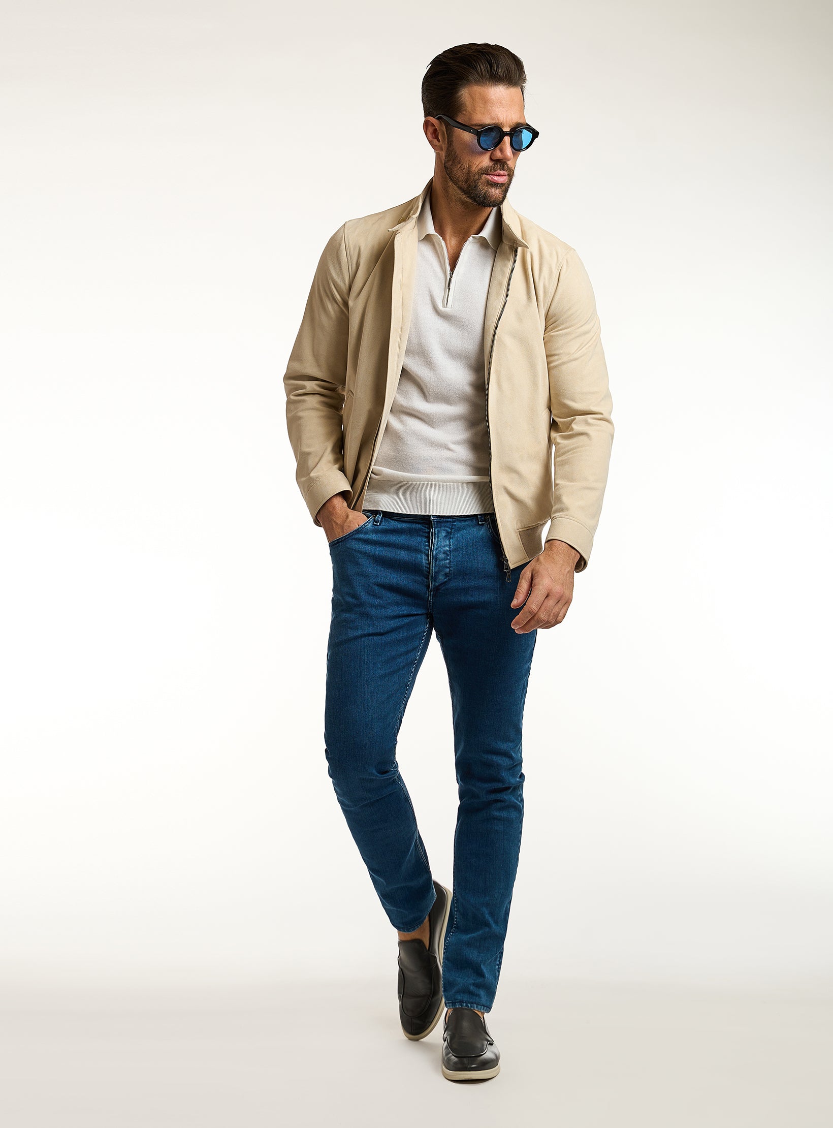 The Alcantara Elite: Premium Blouson