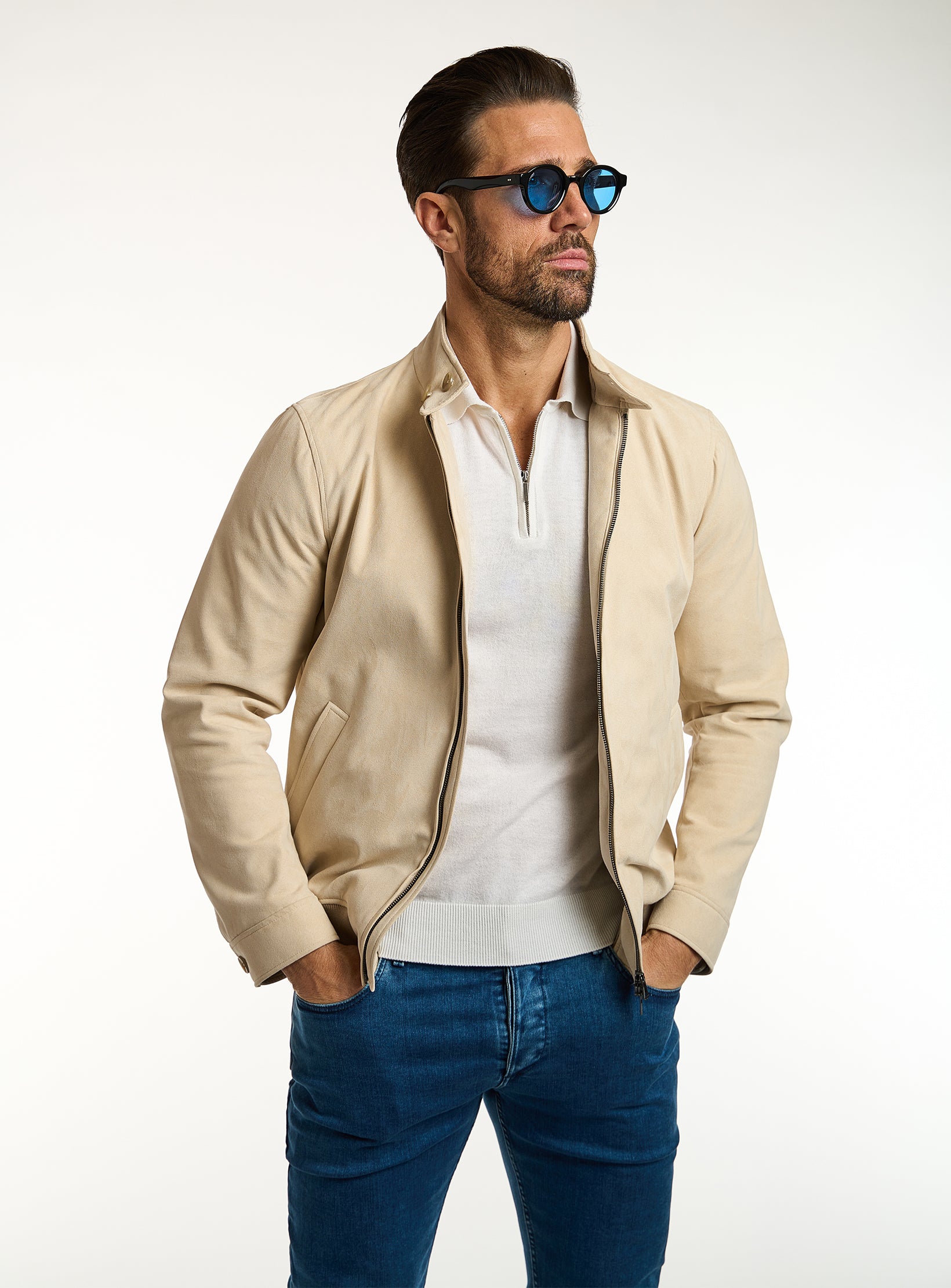 The Alcantara Elite: Premium Blouson