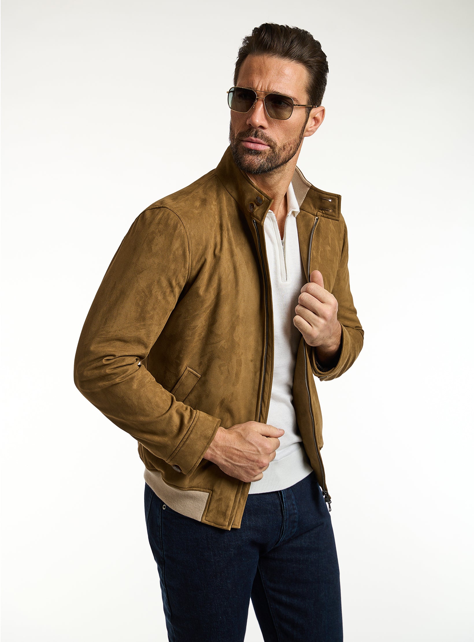 Alcantara Signature Bomber Jacket