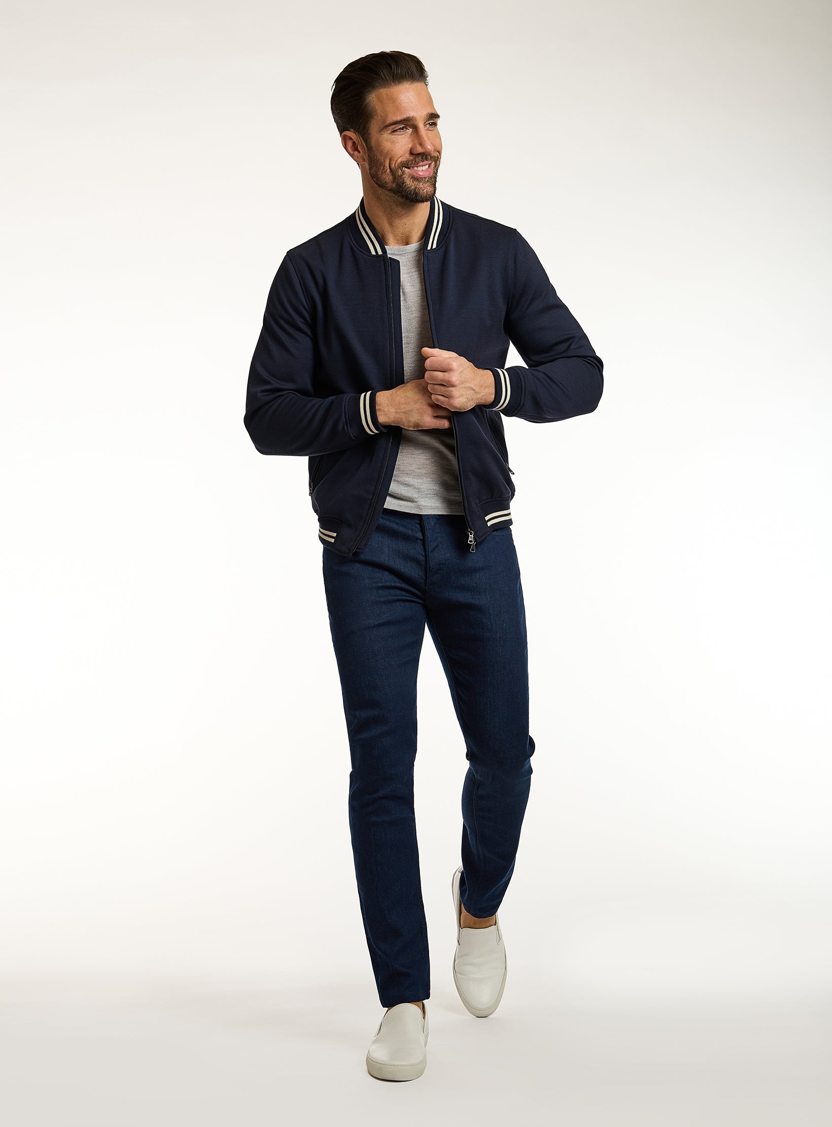Refined Premium Jeans Dark Blue