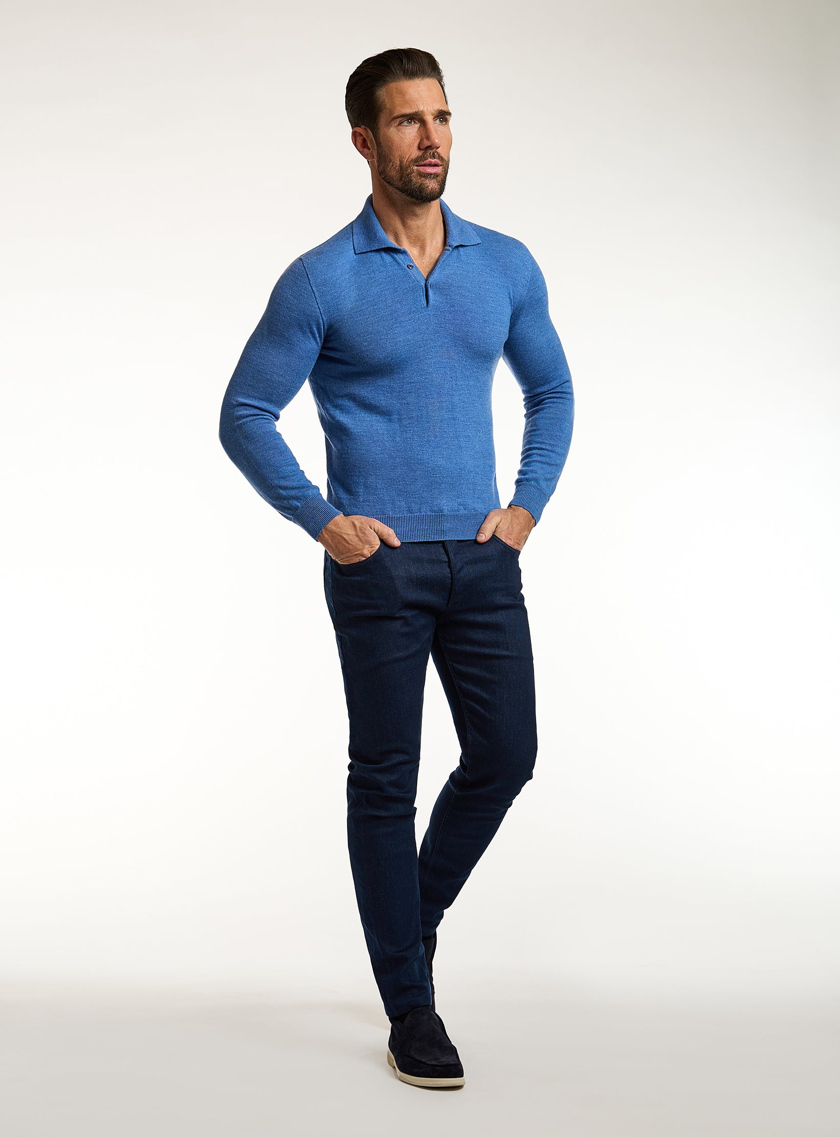 Refined Premium Jeans Dark Blue