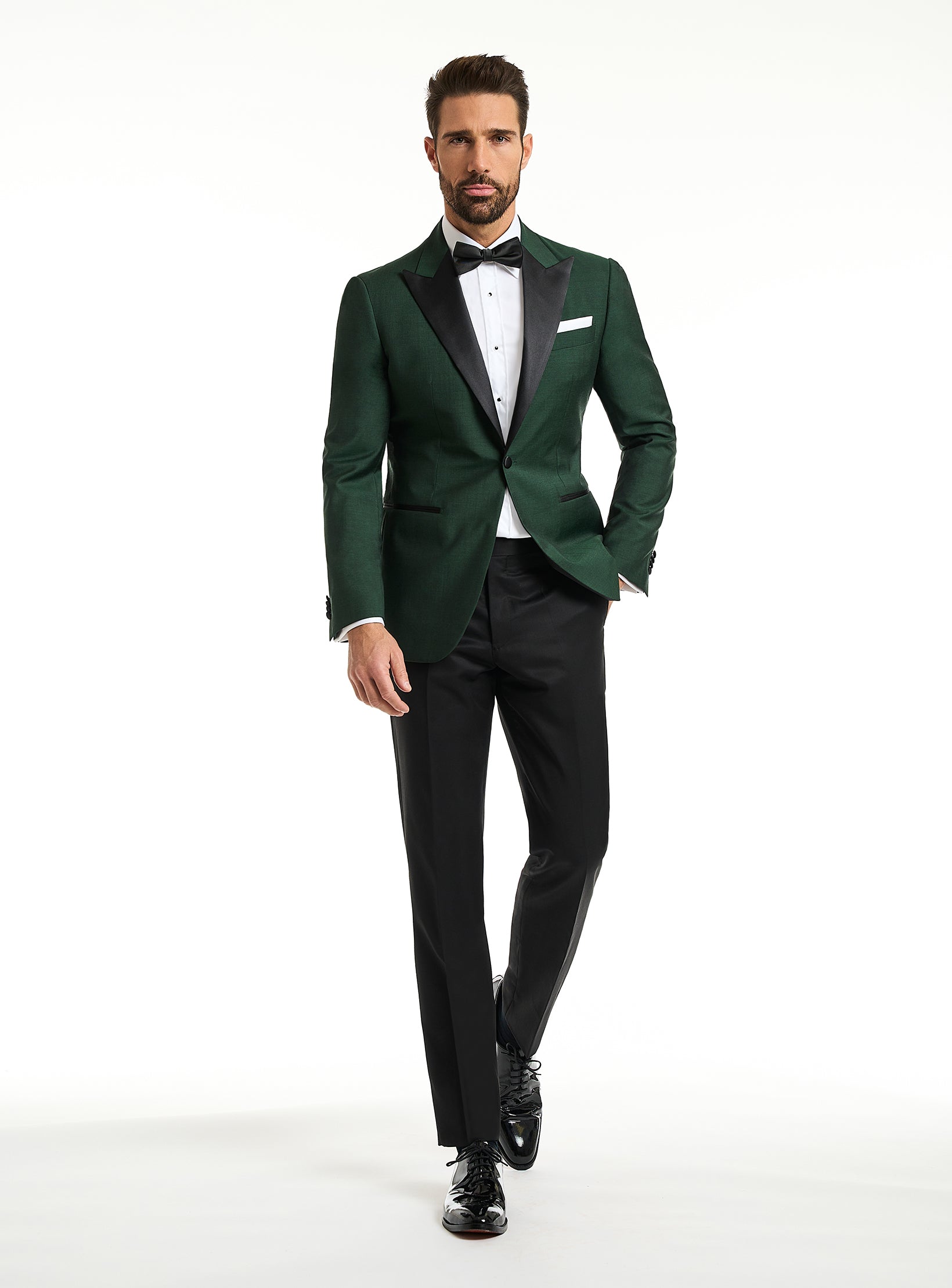 Costum Emerald Black Tie Consiglieri