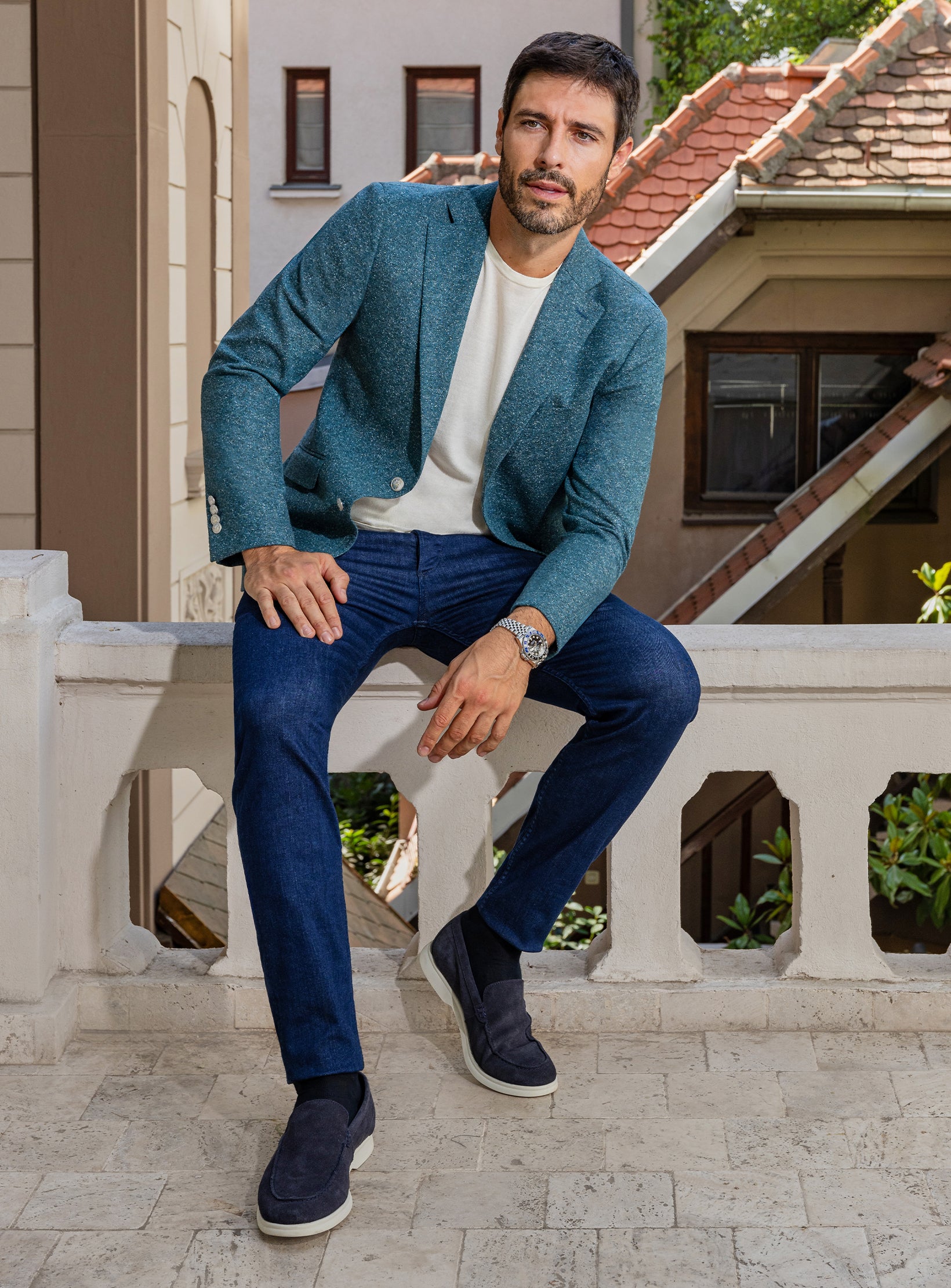 Premium Wool Sophisticate Blazer