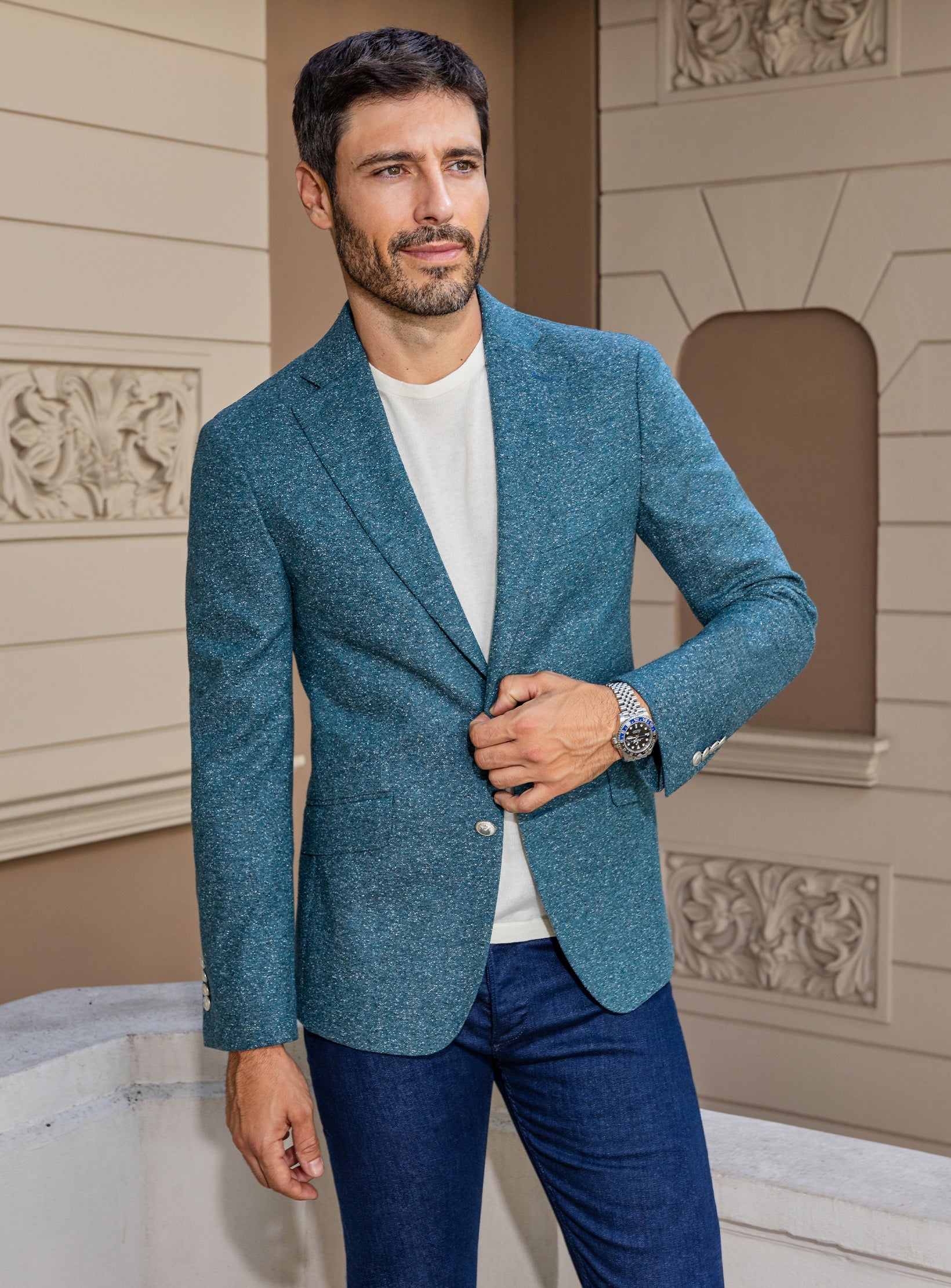 Premium Wool Sophisticate Blazer