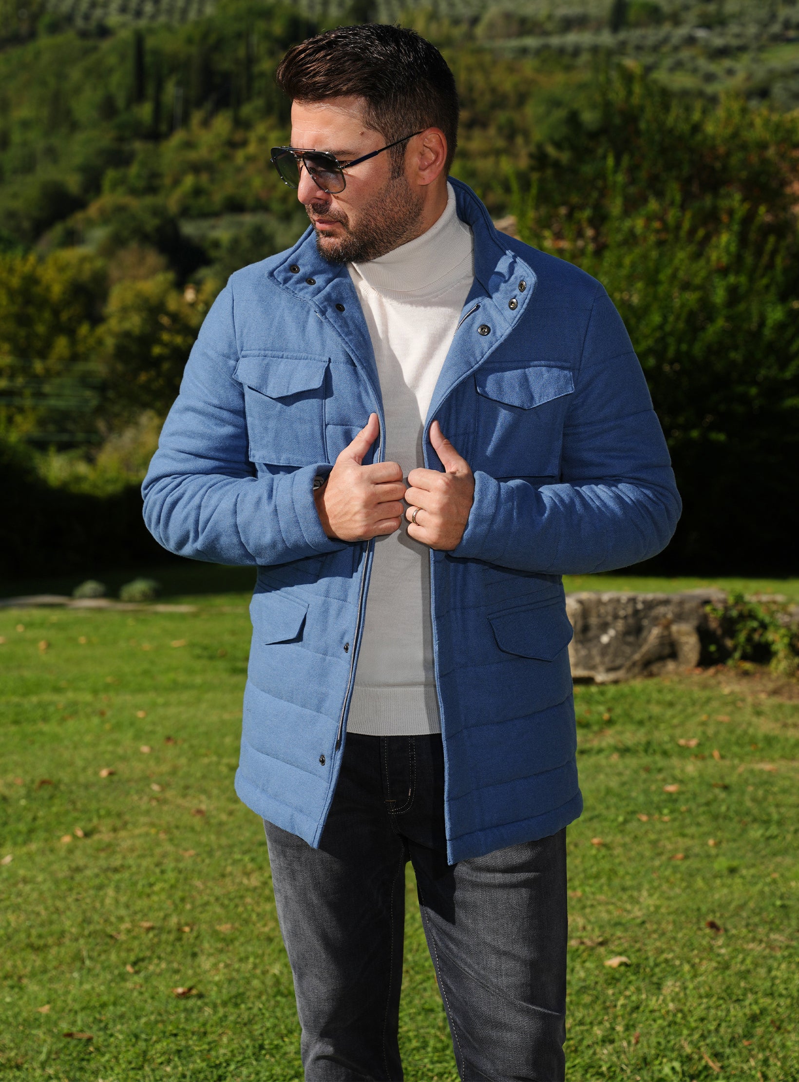 Premium Wool Field Jacket – Timeless Elegance for Everyday Style