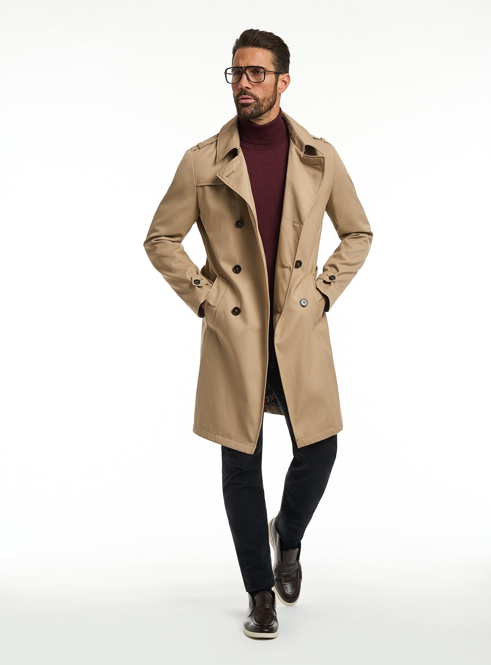 TechnoCraft Elite Trench Coat