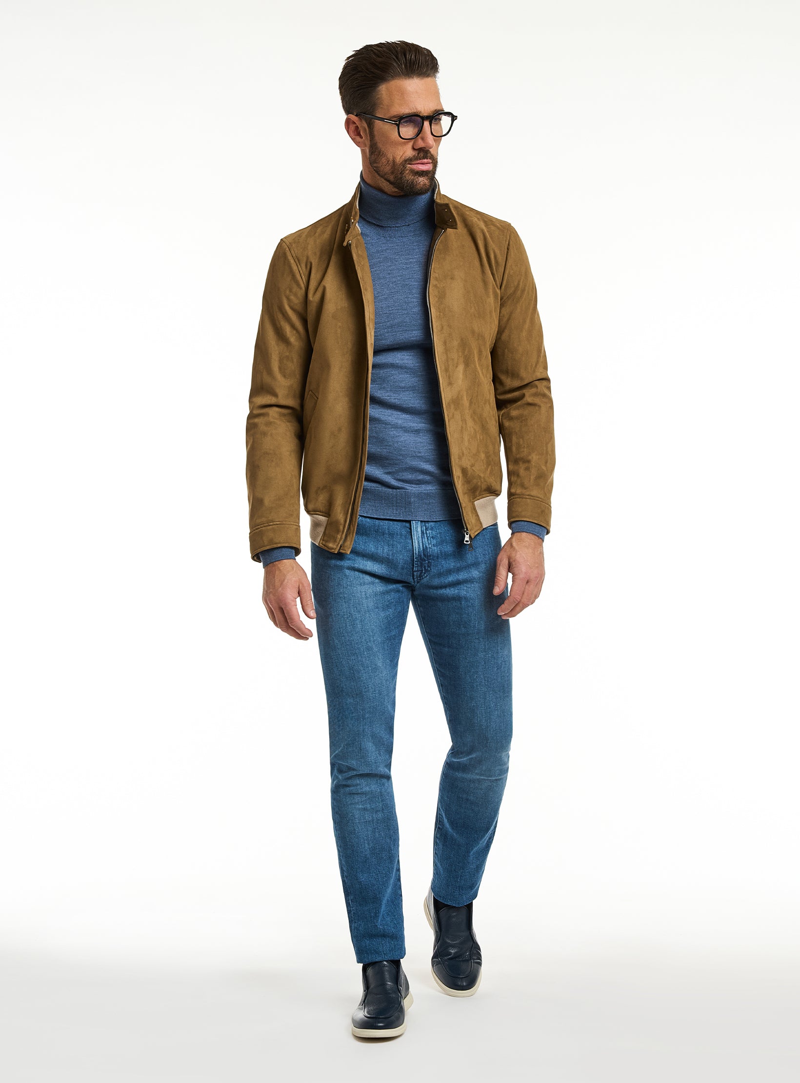 The Alcantara Elite: Premium Blouson