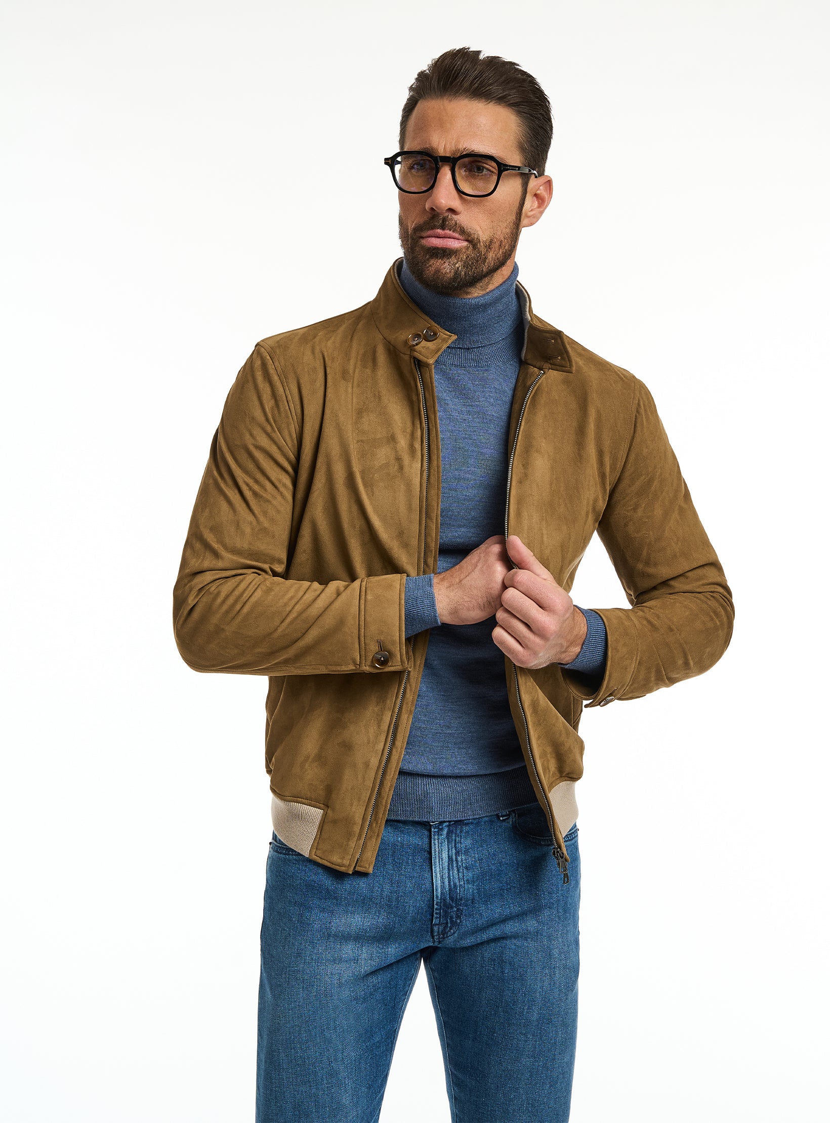 The Alcantara Elite: Premium Blouson