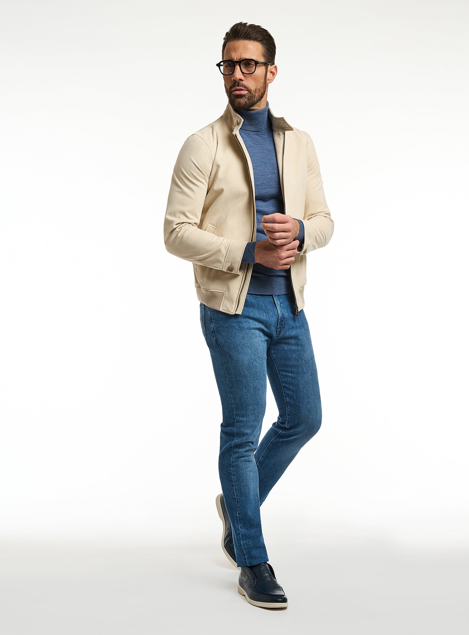The Alcantara Elite: Premium Blouson