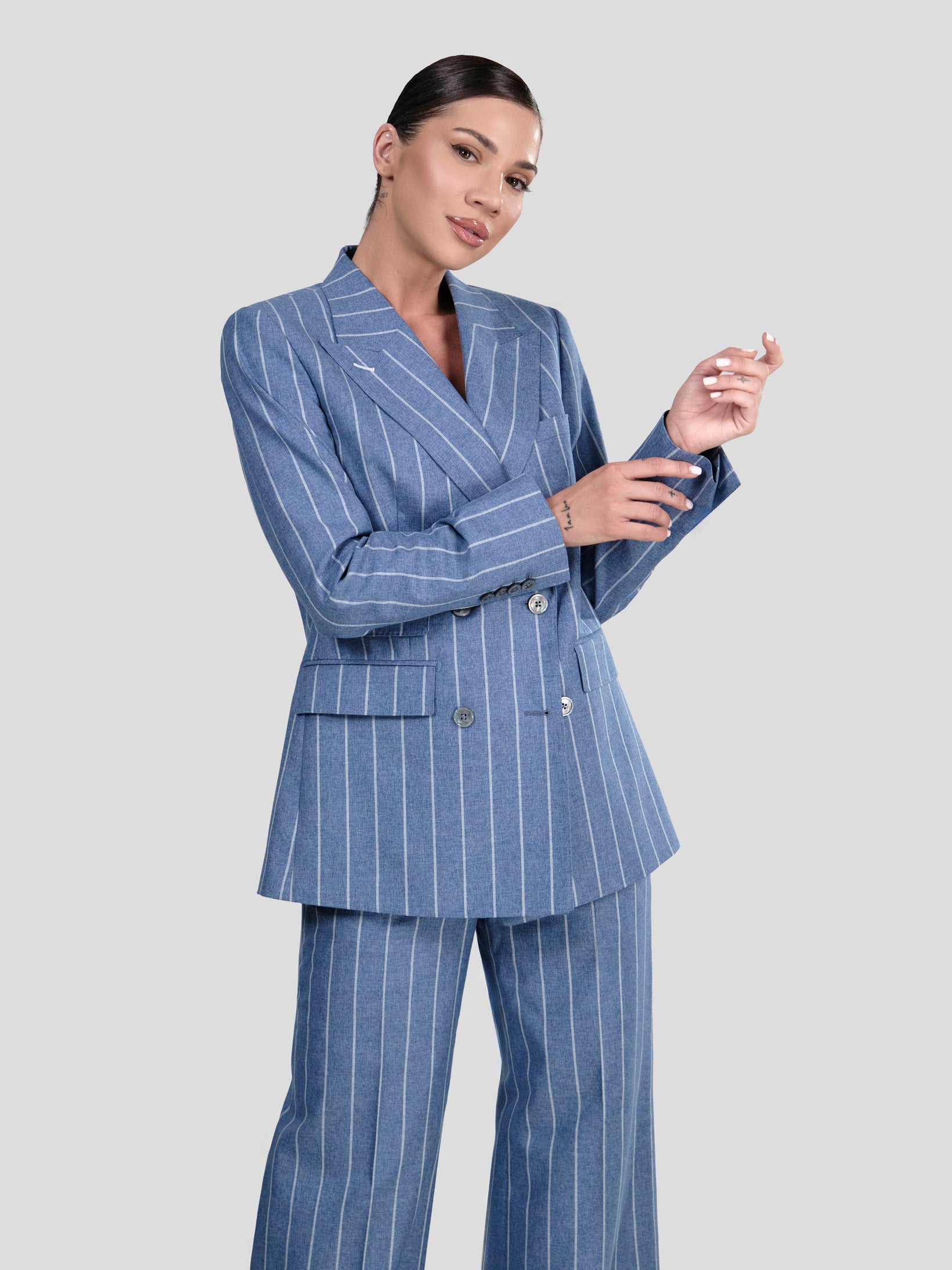 The Striped Authority Suit