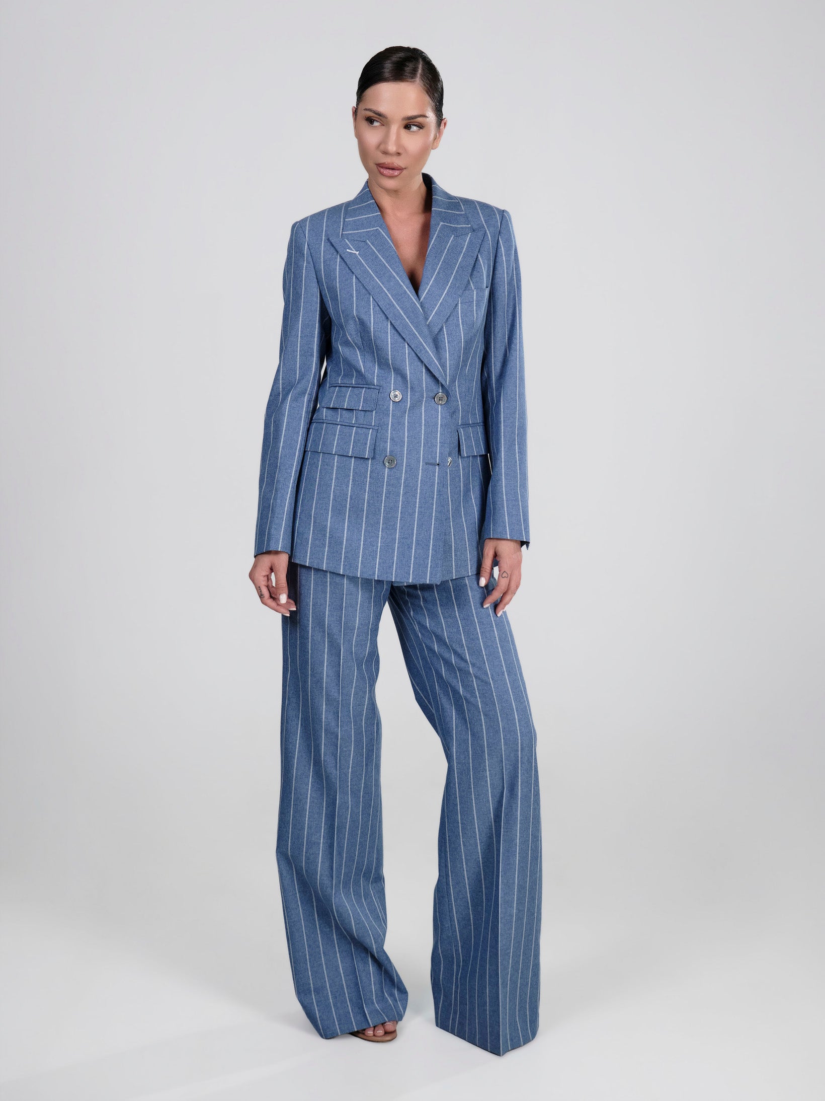The Striped Authority Suit