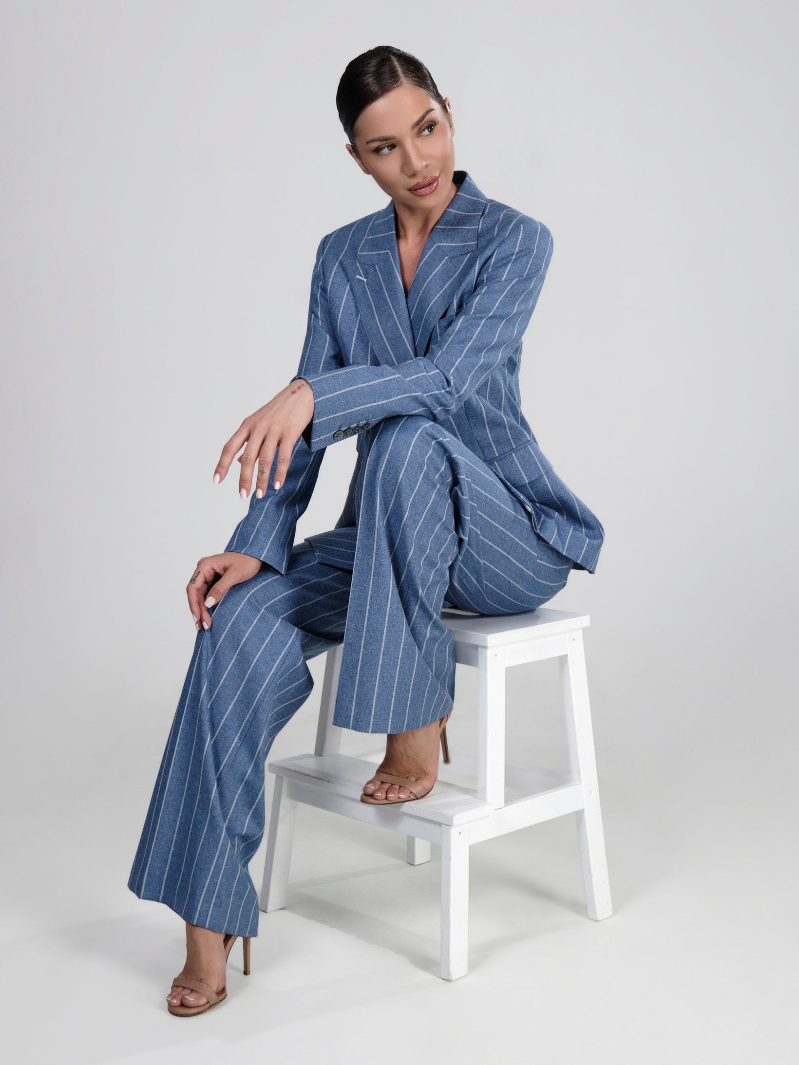 The Striped Authority Suit