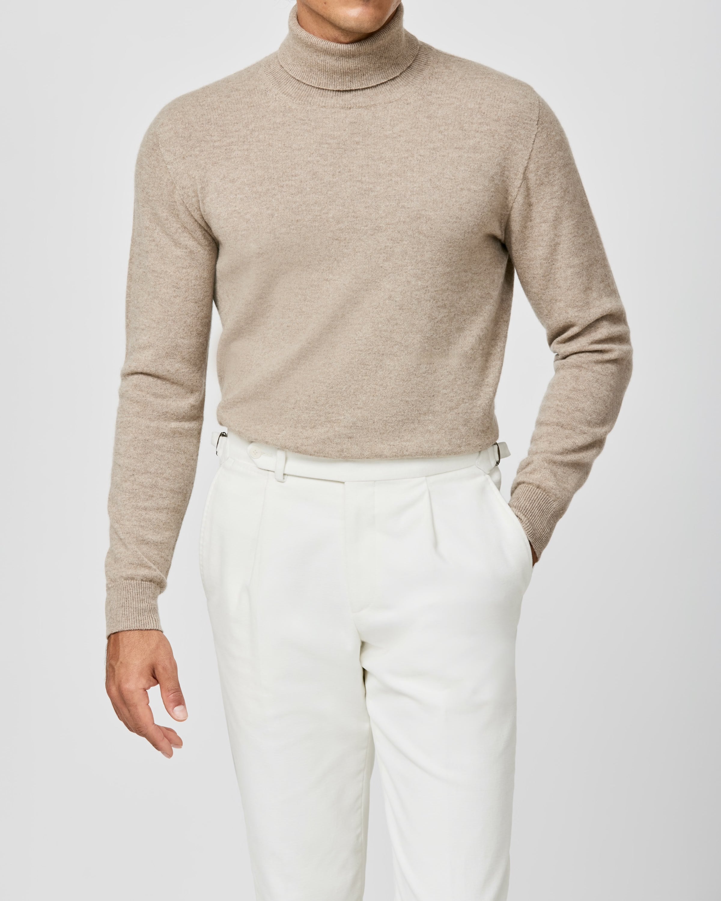 Knit Natural Wool & Cashmere