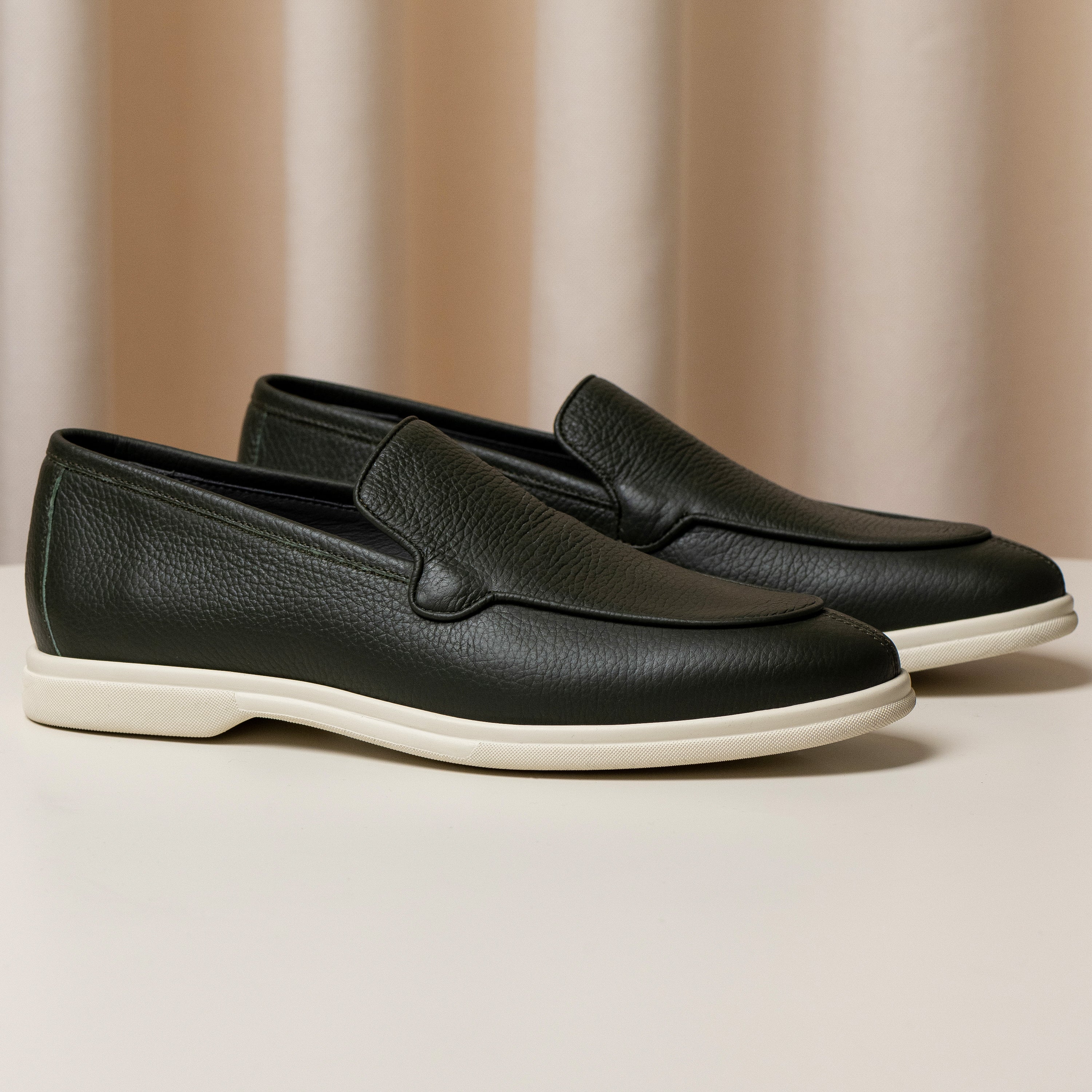 City Loafers Dark Green Consiglieri