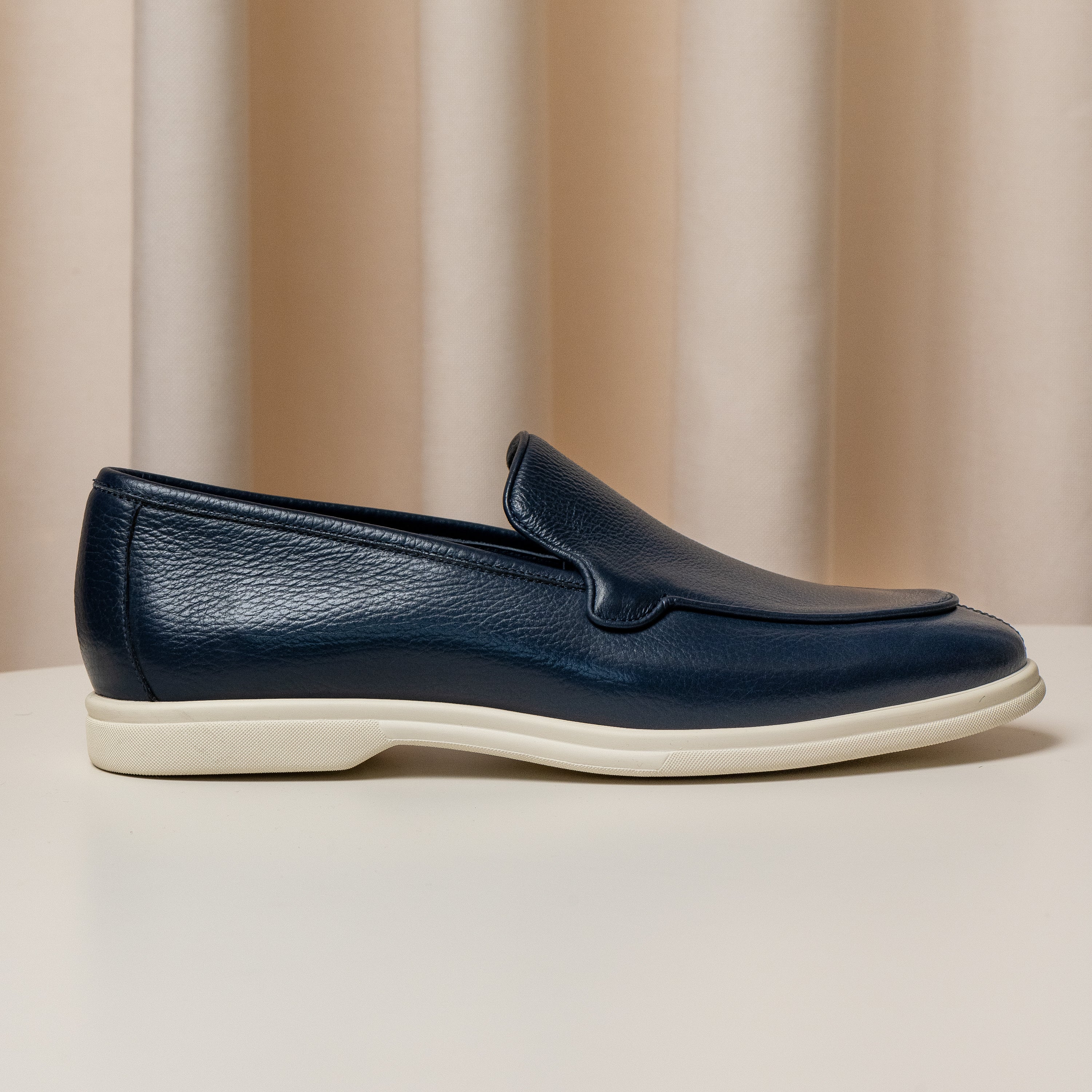 City Loafers Mid Blue Grain Consiglieri