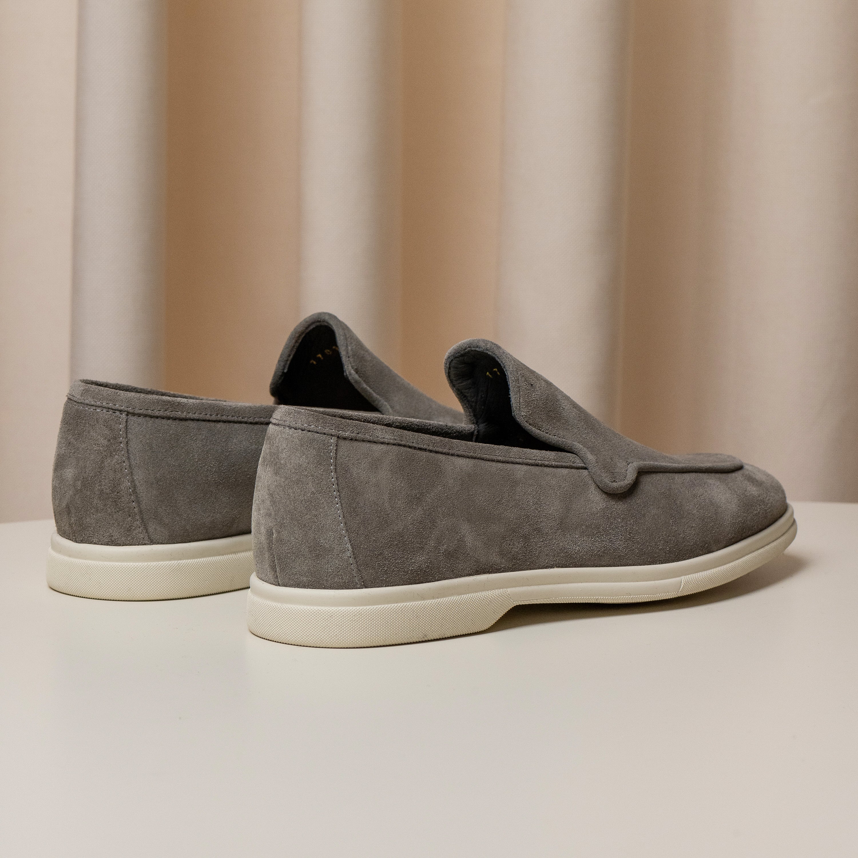 City Loafers Grey Suede Consiglieri