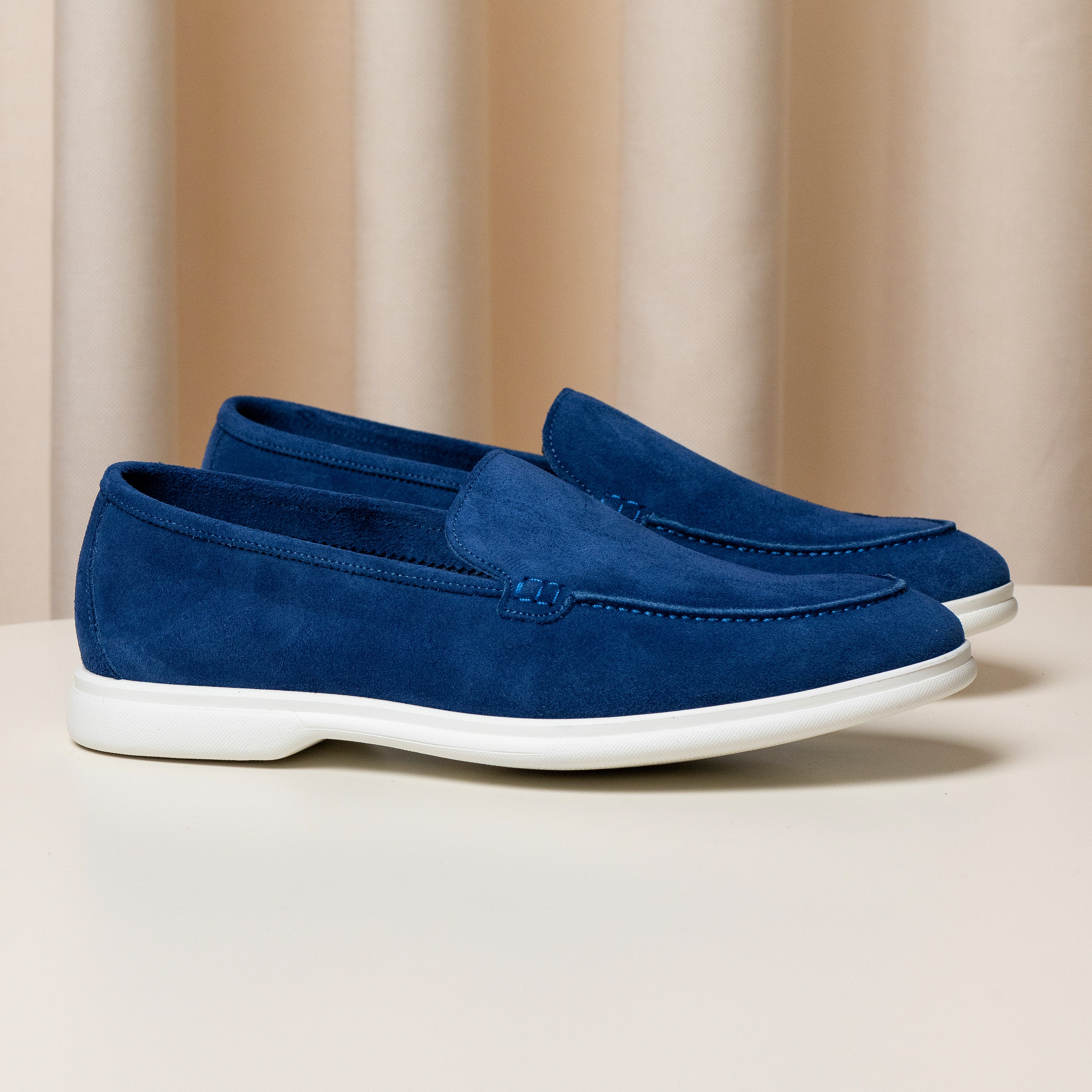 City Loafers Royal Blue Suede Consiglieri