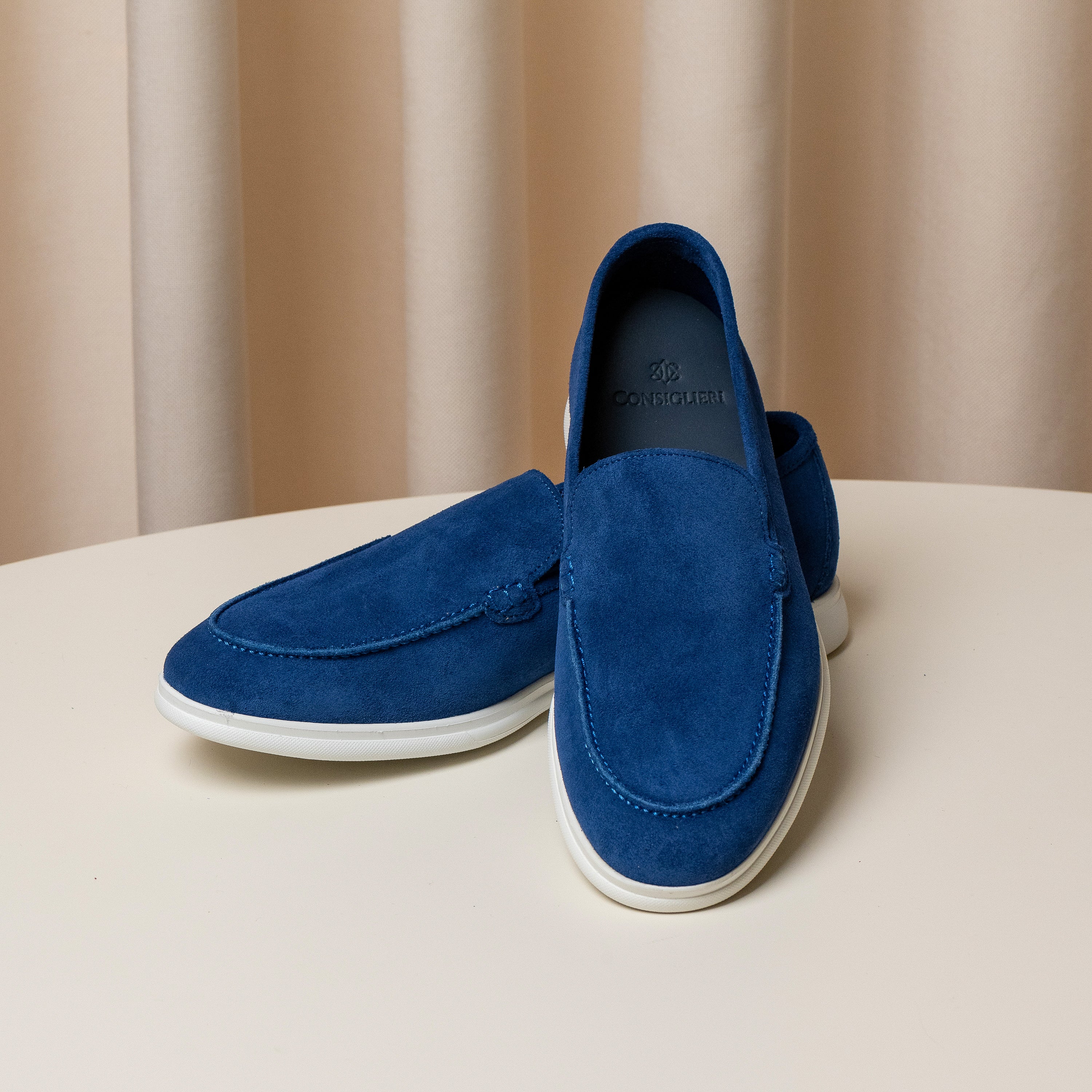 City Loafers Royal Blue Suede Consiglieri