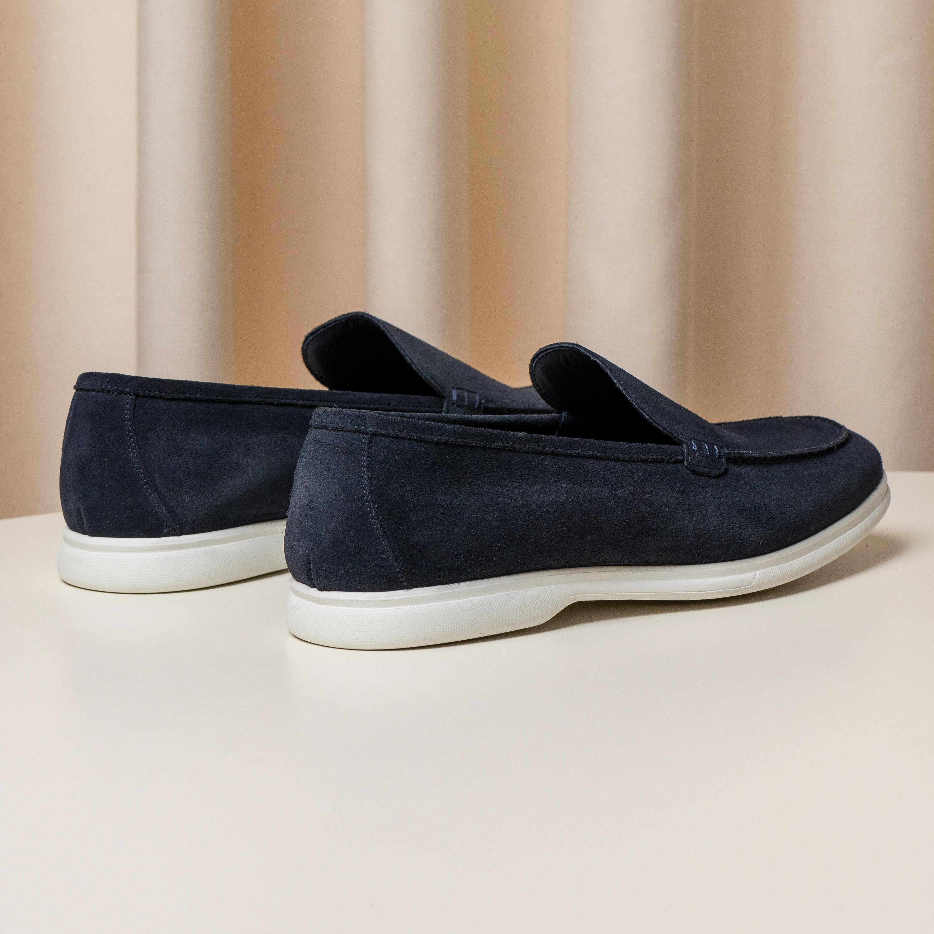 City Loafers Midnight Blue Suede Consiglieri