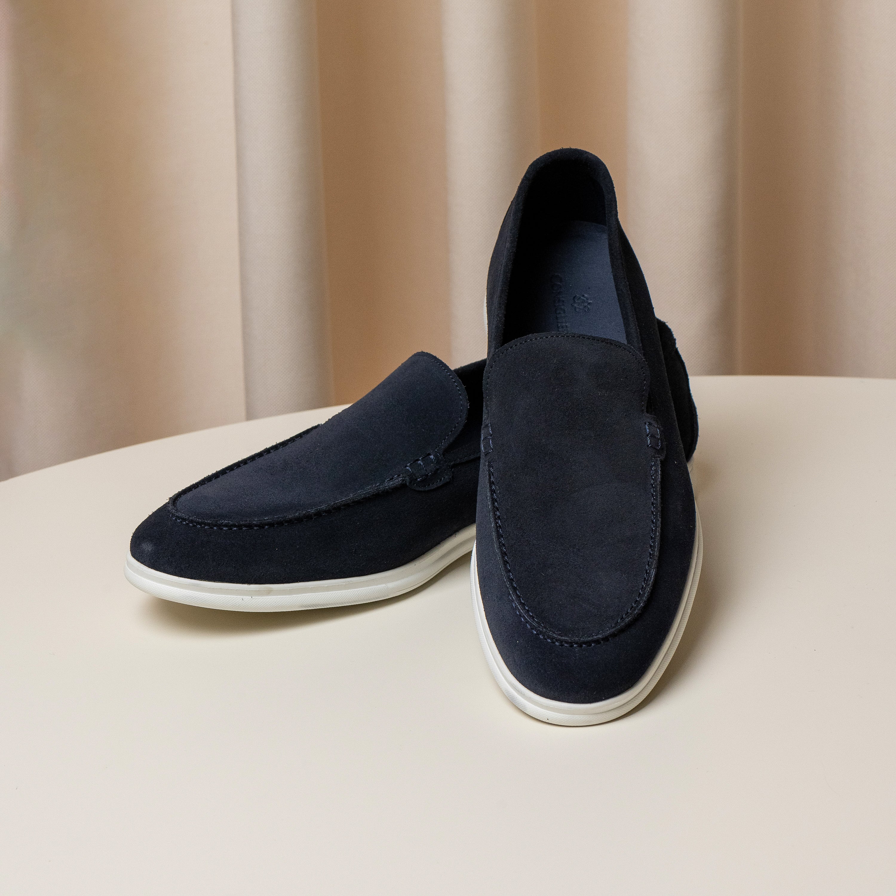 City Loafers Midnight Blue Suede Consiglieri