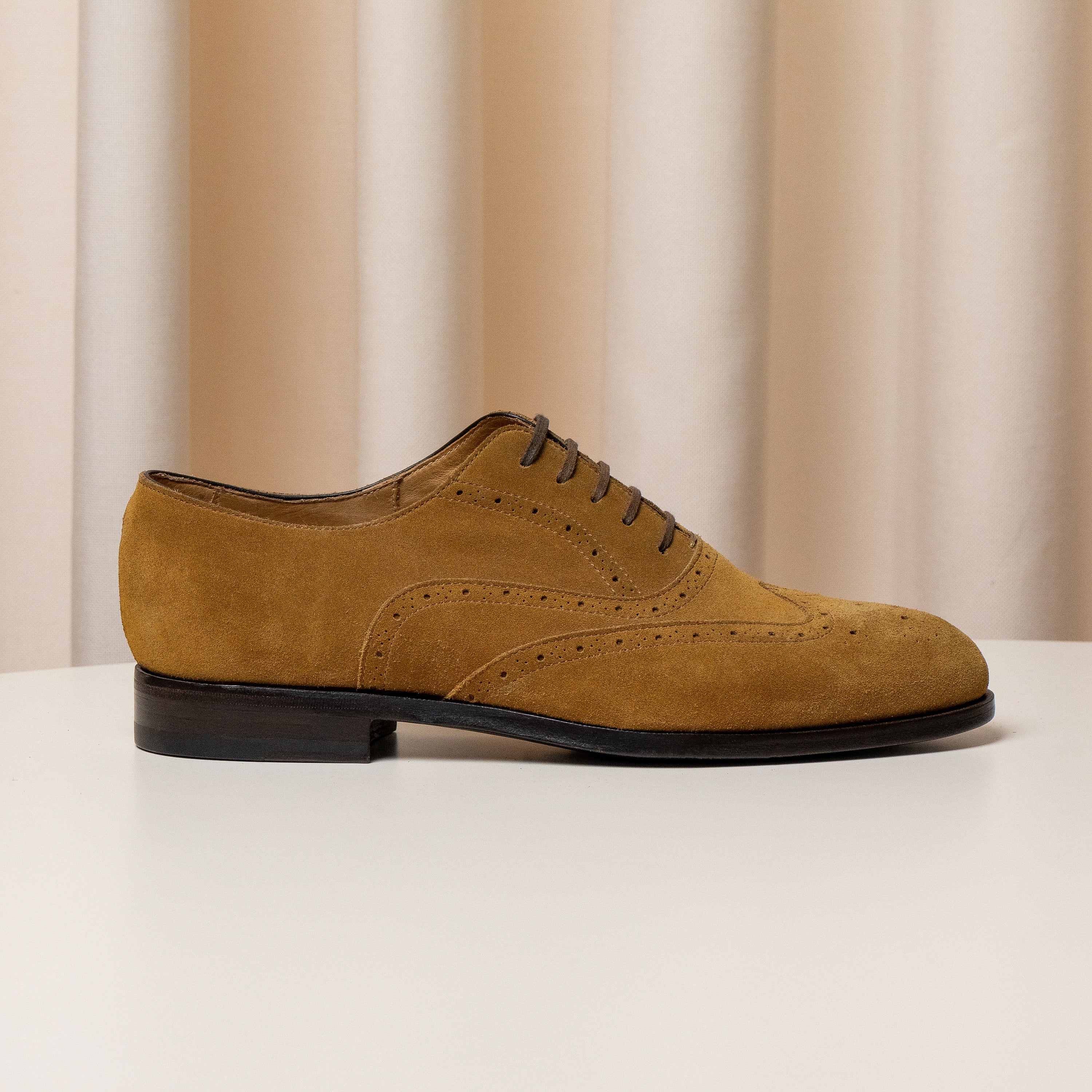 Pantofi Oxford Brogue Suede Consiglieri