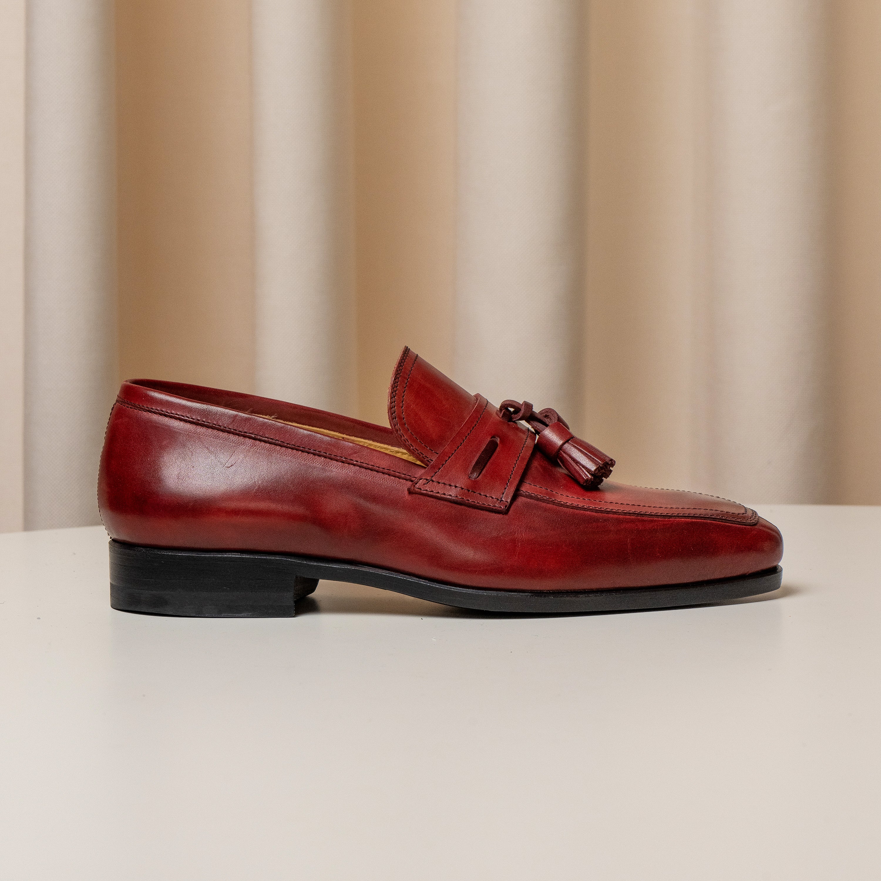 Loafers Dark Red Patina Consiglieri