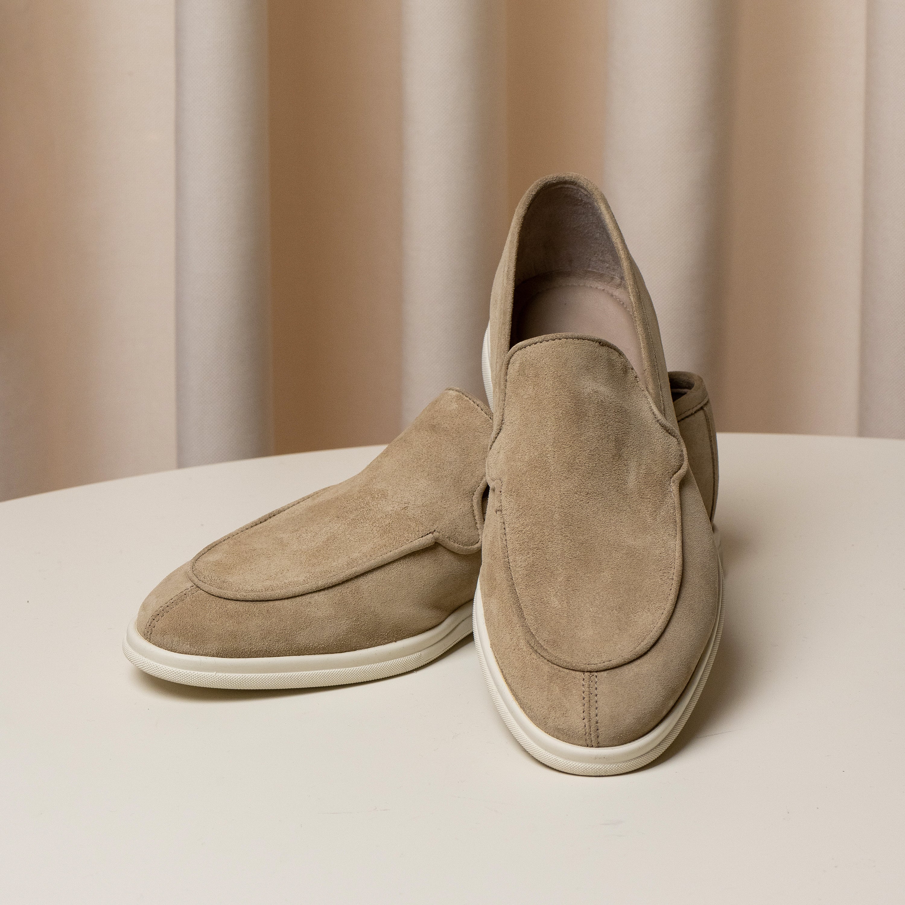 City Loafers Sand Suede Consiglieri