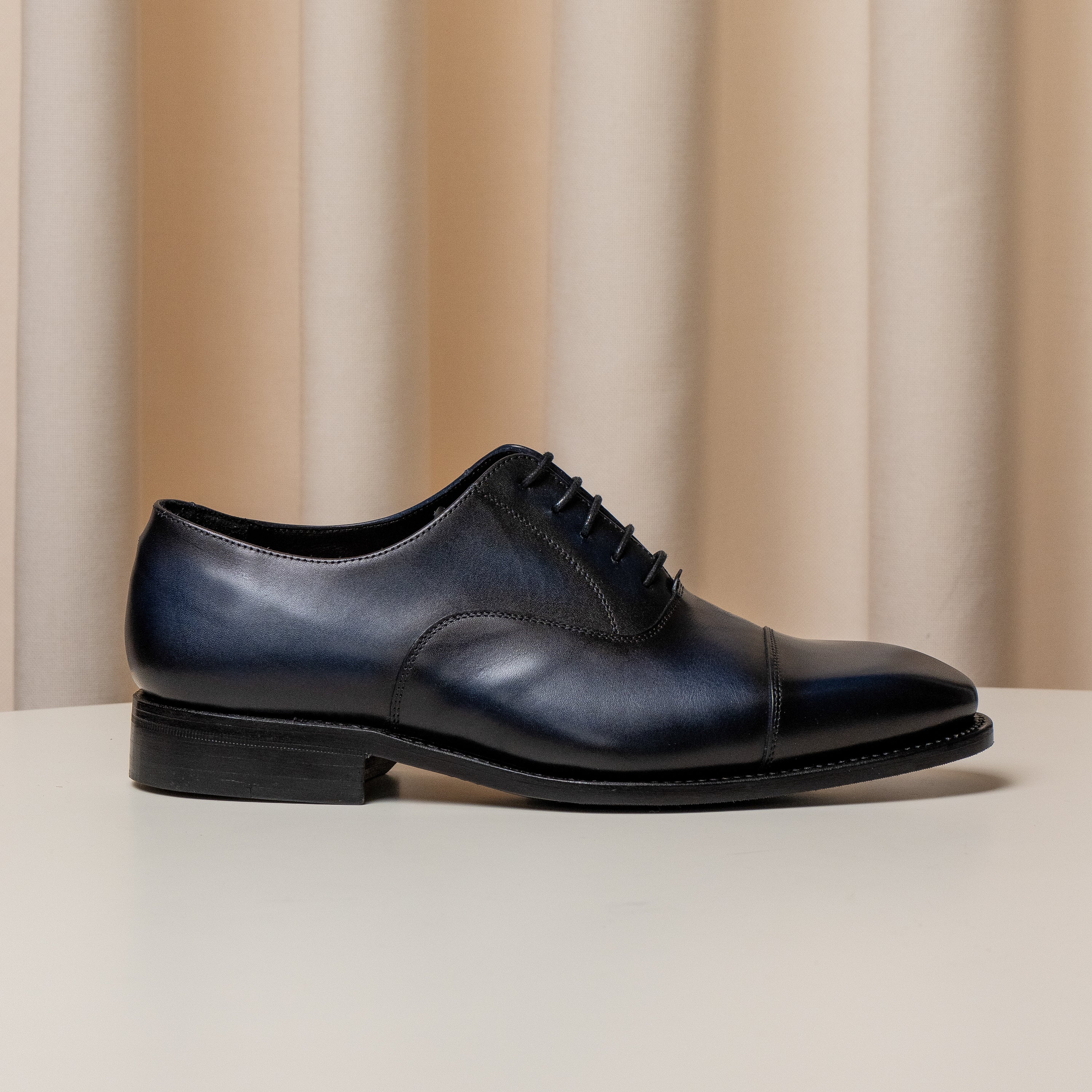 Pantofi Premium Oxford Dark Blue Consiglieri