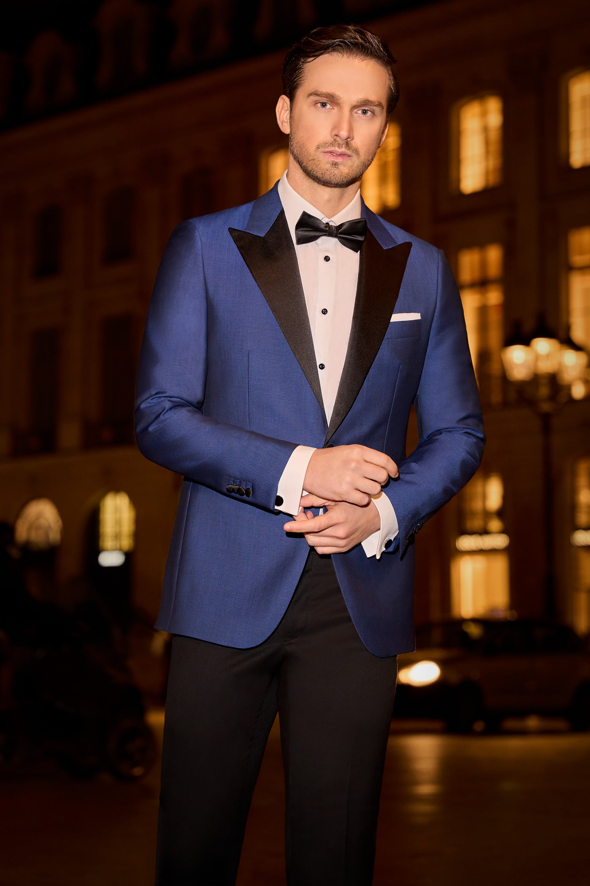 Premium Midnight Blue Tuxedo Consiglieri