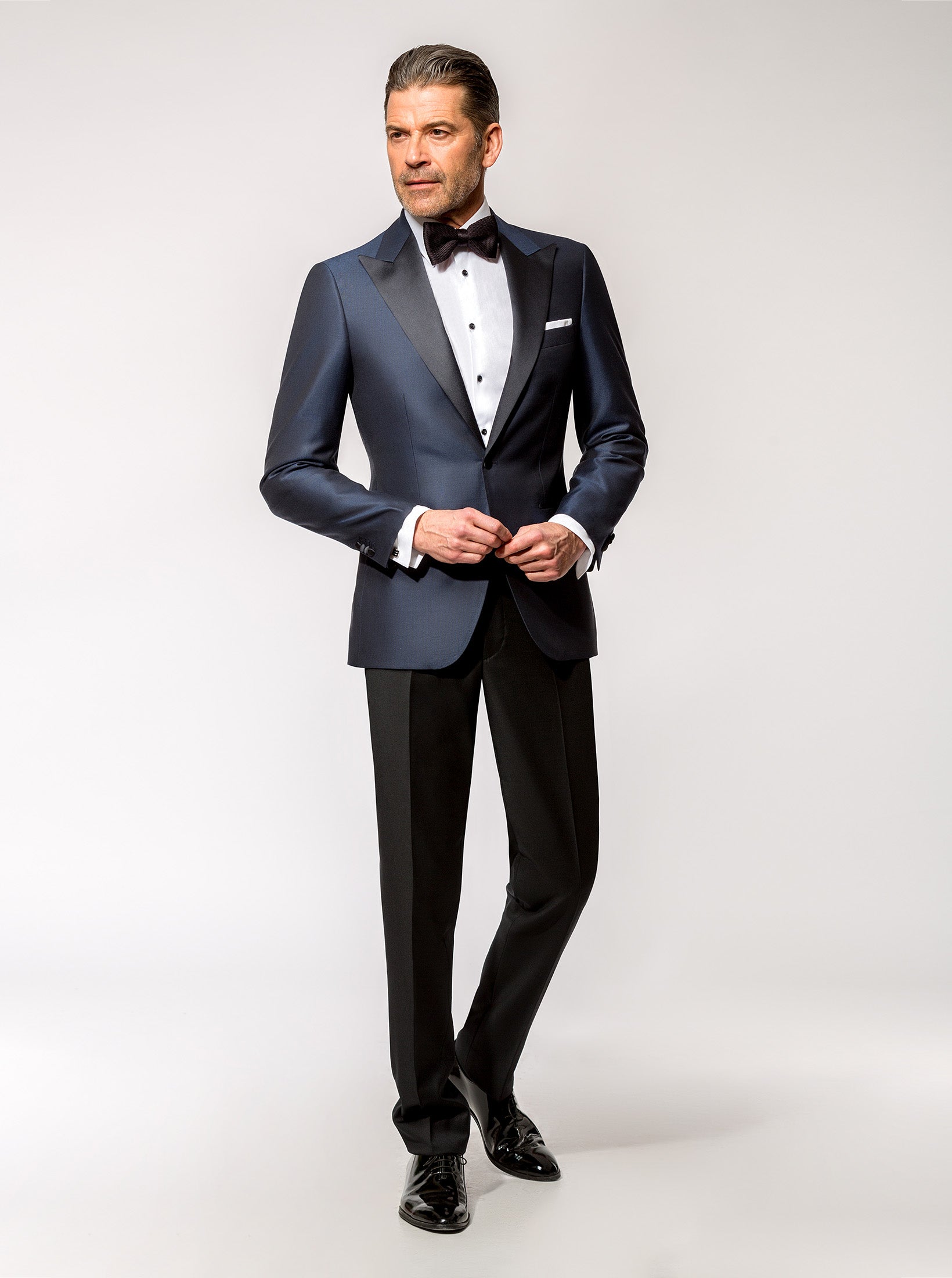 Premium Midnight Blue Tuxedo Consiglieri