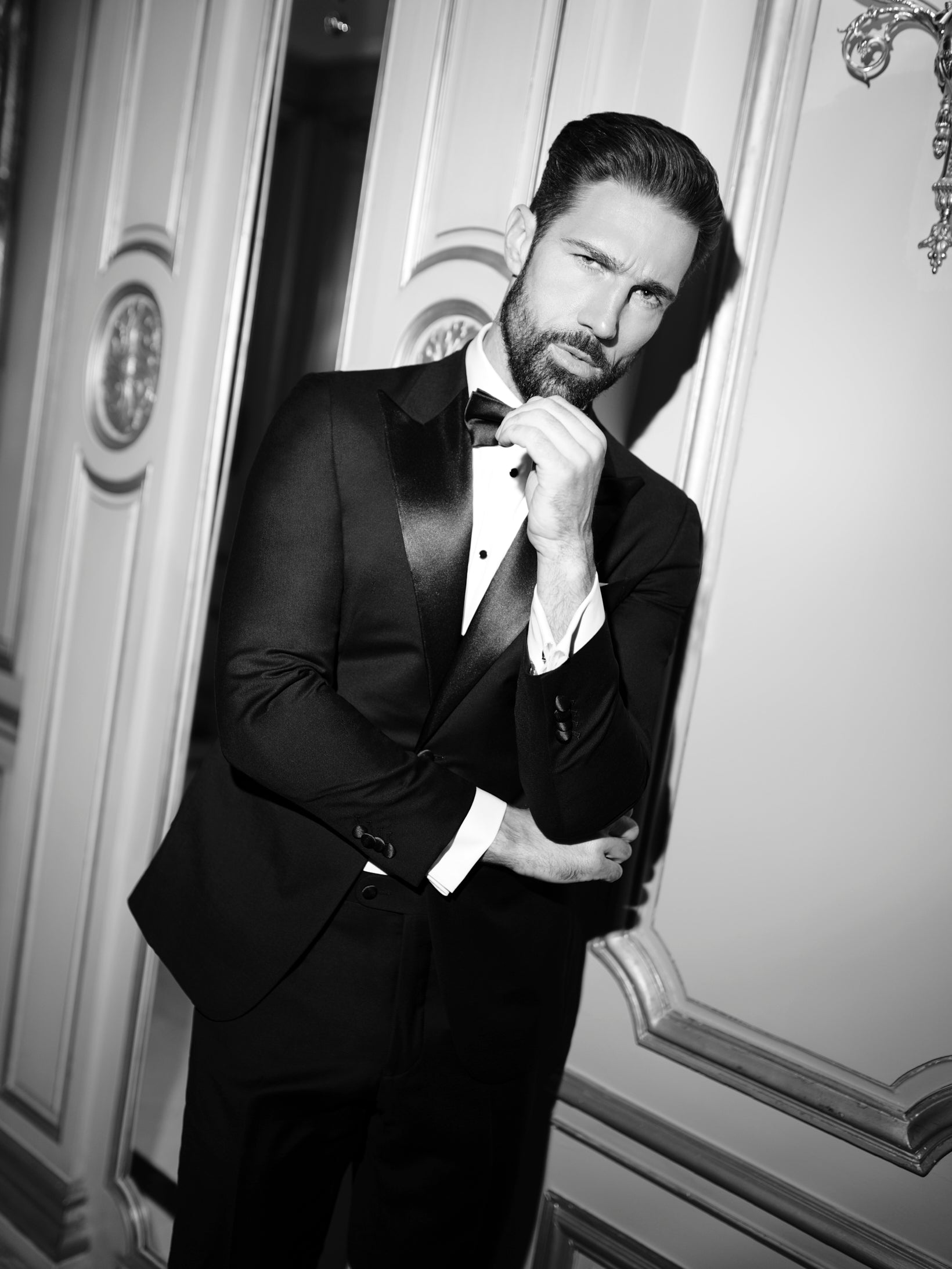 Luxury Zegna Black Tie Consiglieri