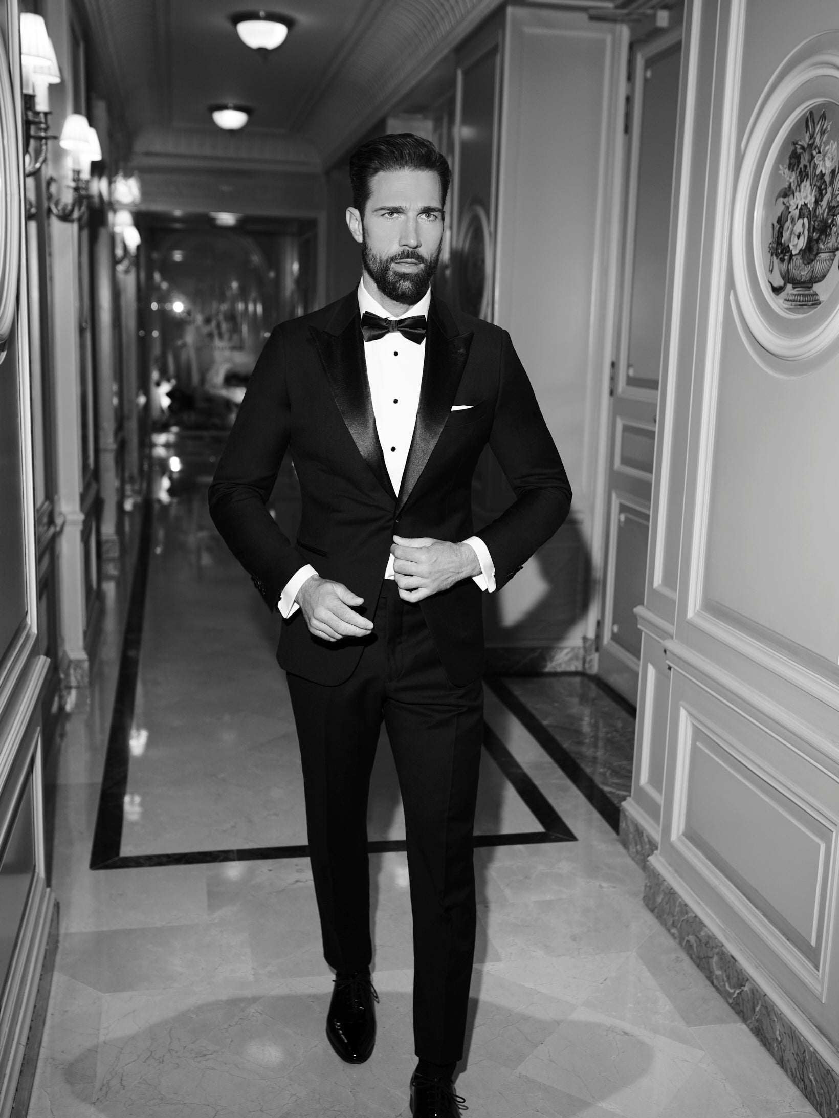 Luxury Zegna Black Tie Consiglieri