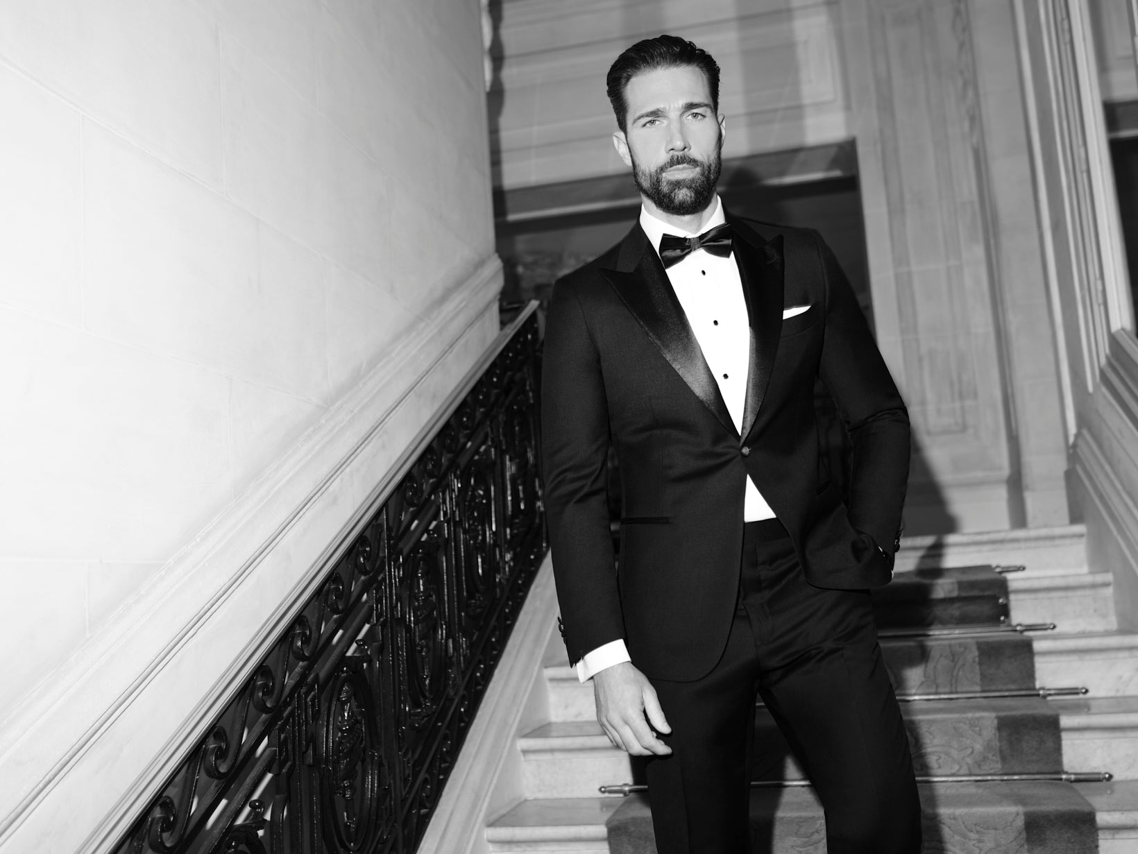 Luxury Zegna Black Tie Consiglieri