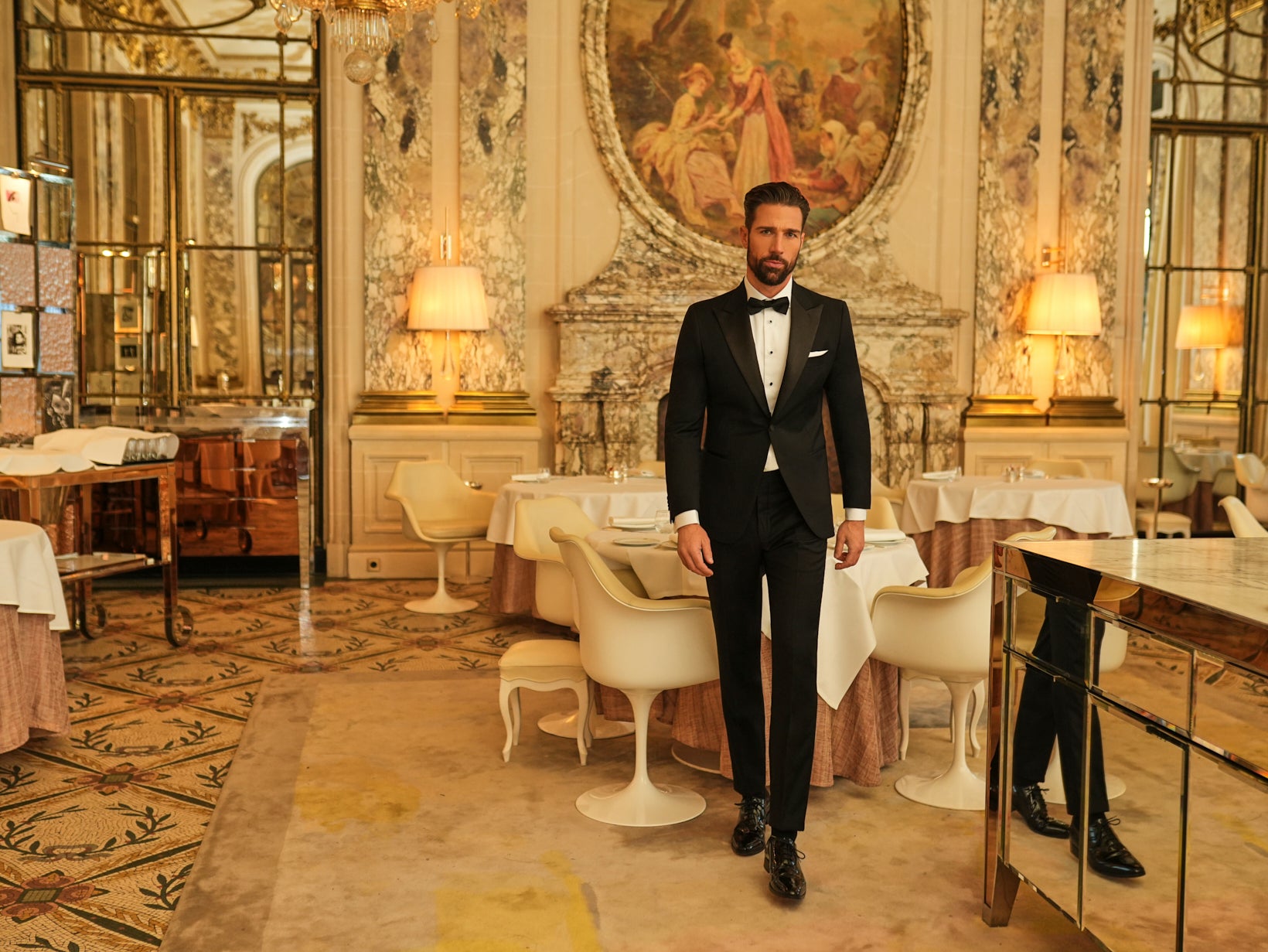 Luxury Loro Piana Black Tie Consiglieri