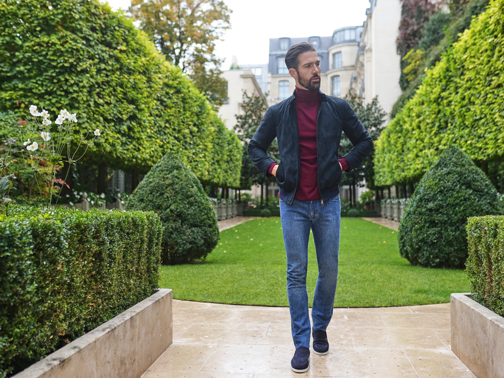 Bomber Jacket Alcantara Eze Consiglieri