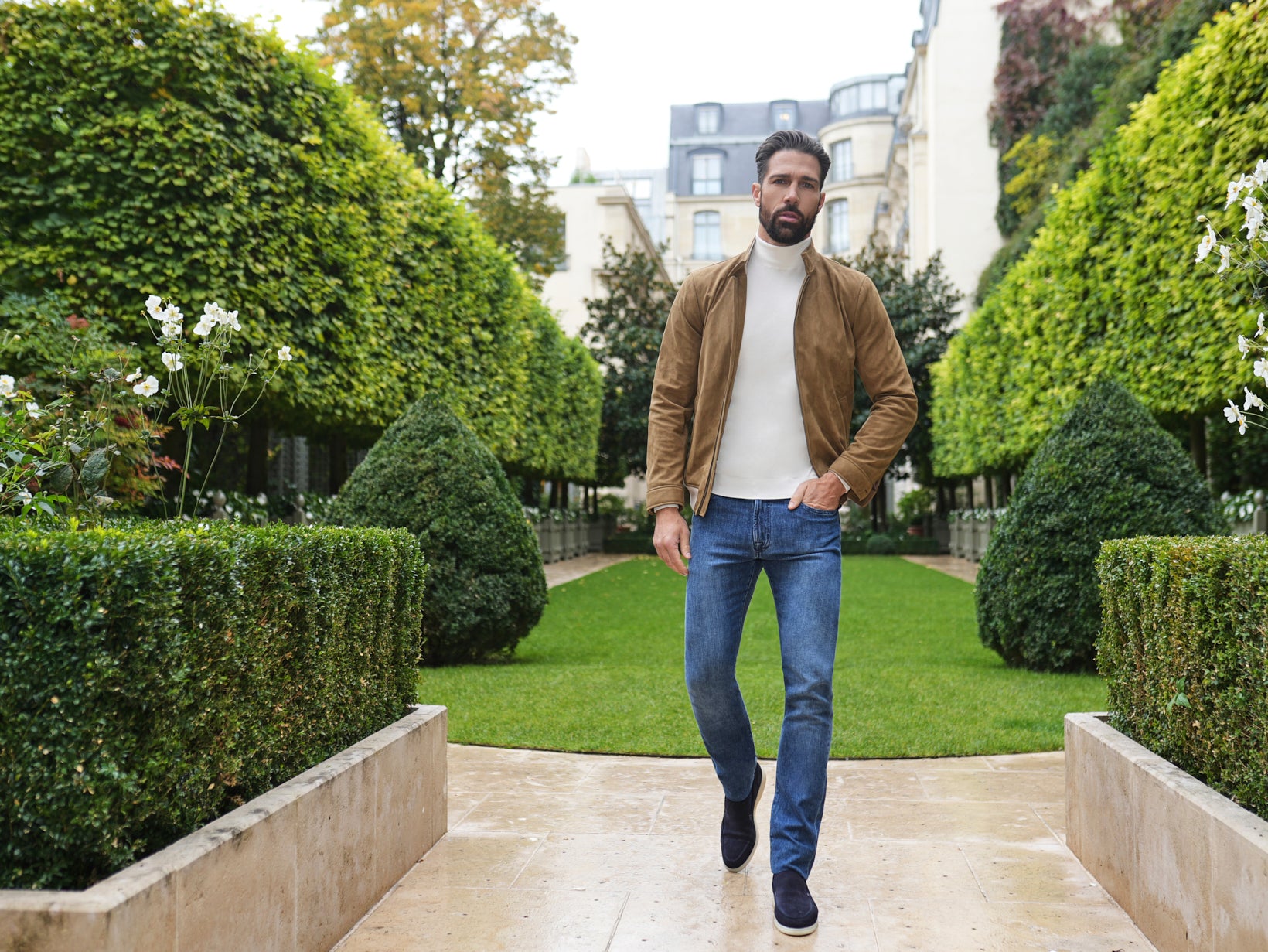 Bomber Jacket Alcantara Lyon Consiglieri