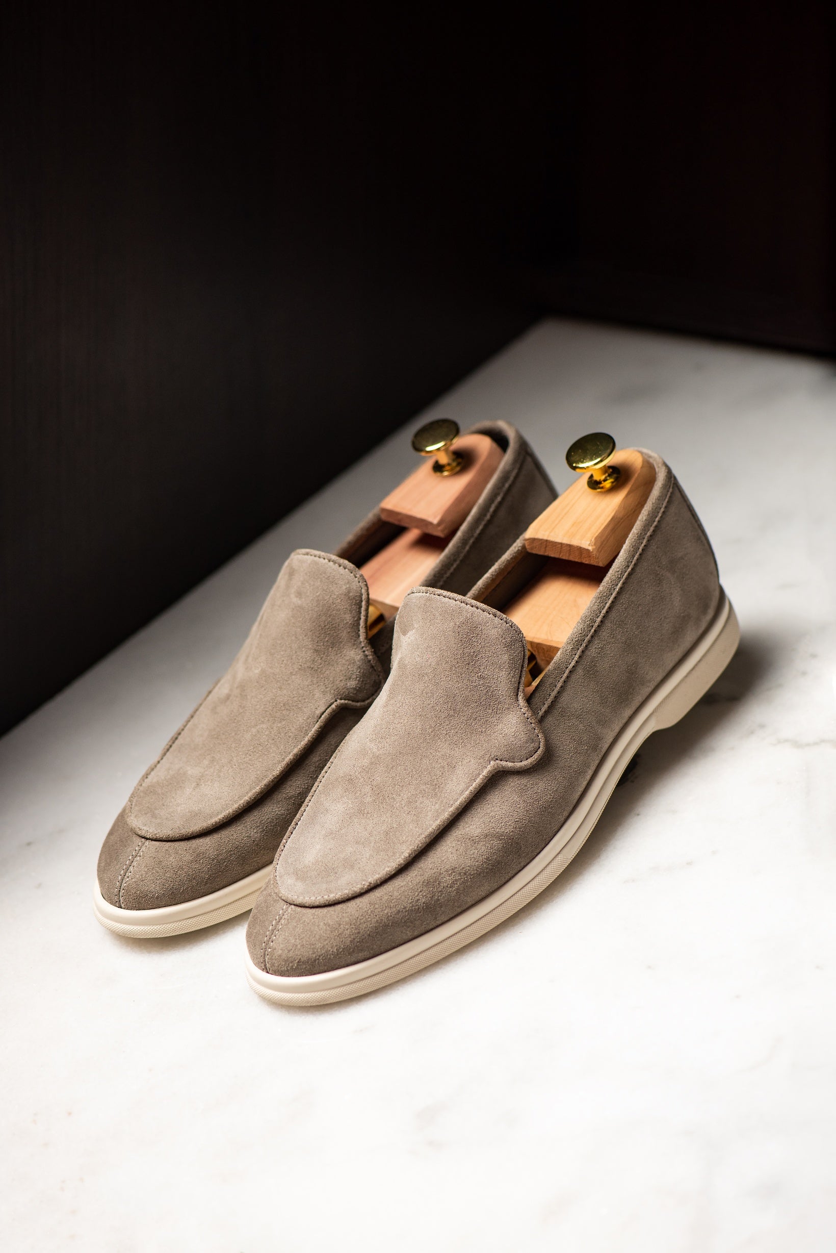 City Loafer Grey Suede Consiglieri