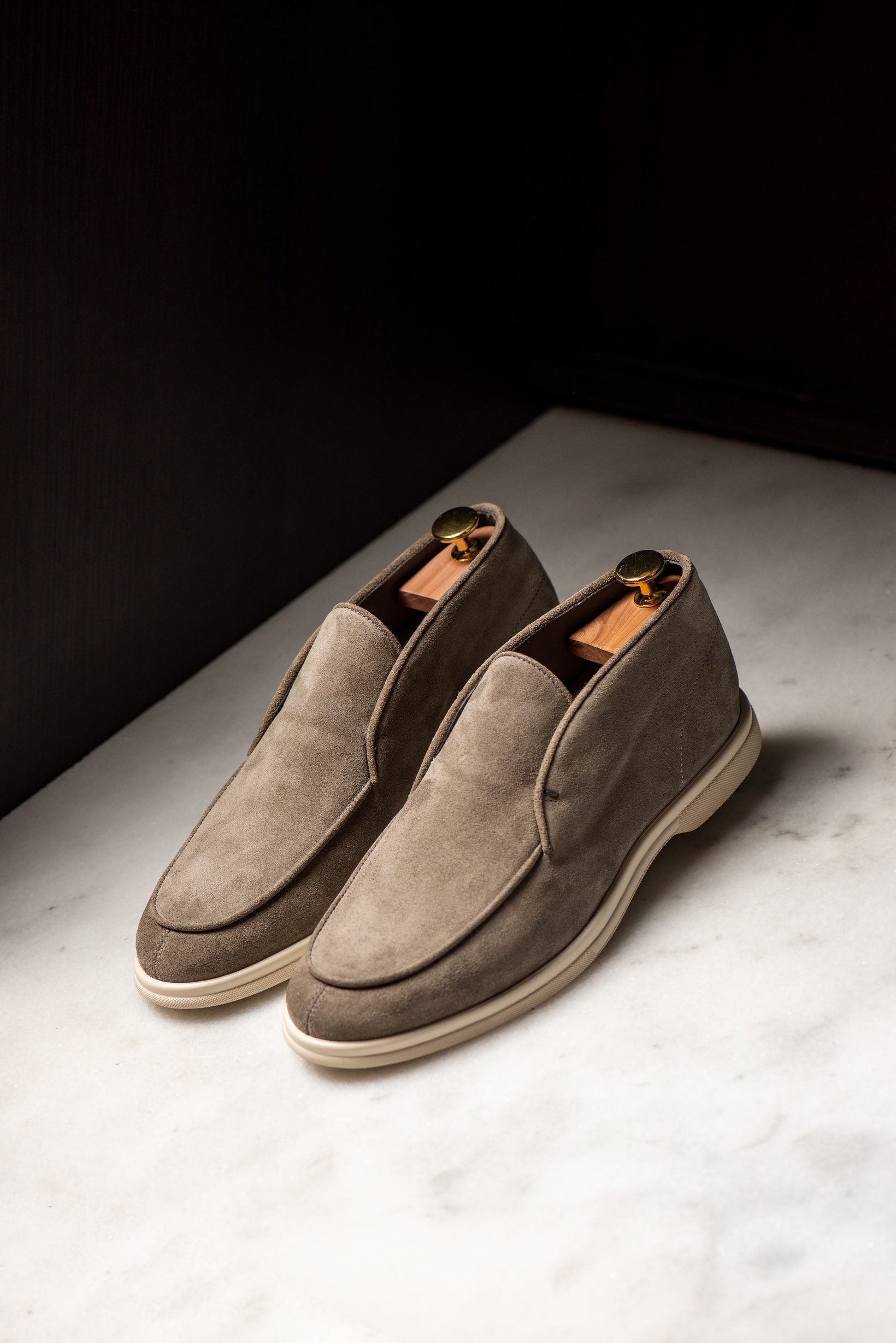 City Loafer Suede Grey Consiglieri