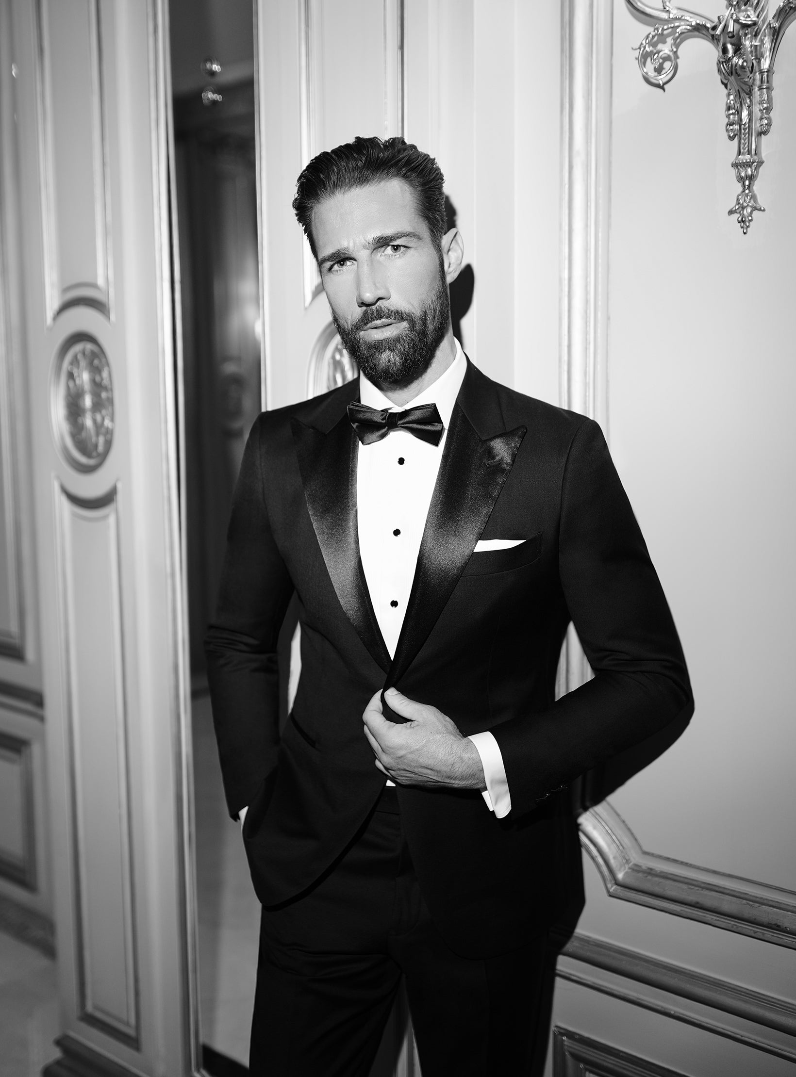 Luxury Zegna Black Tie Consiglieri