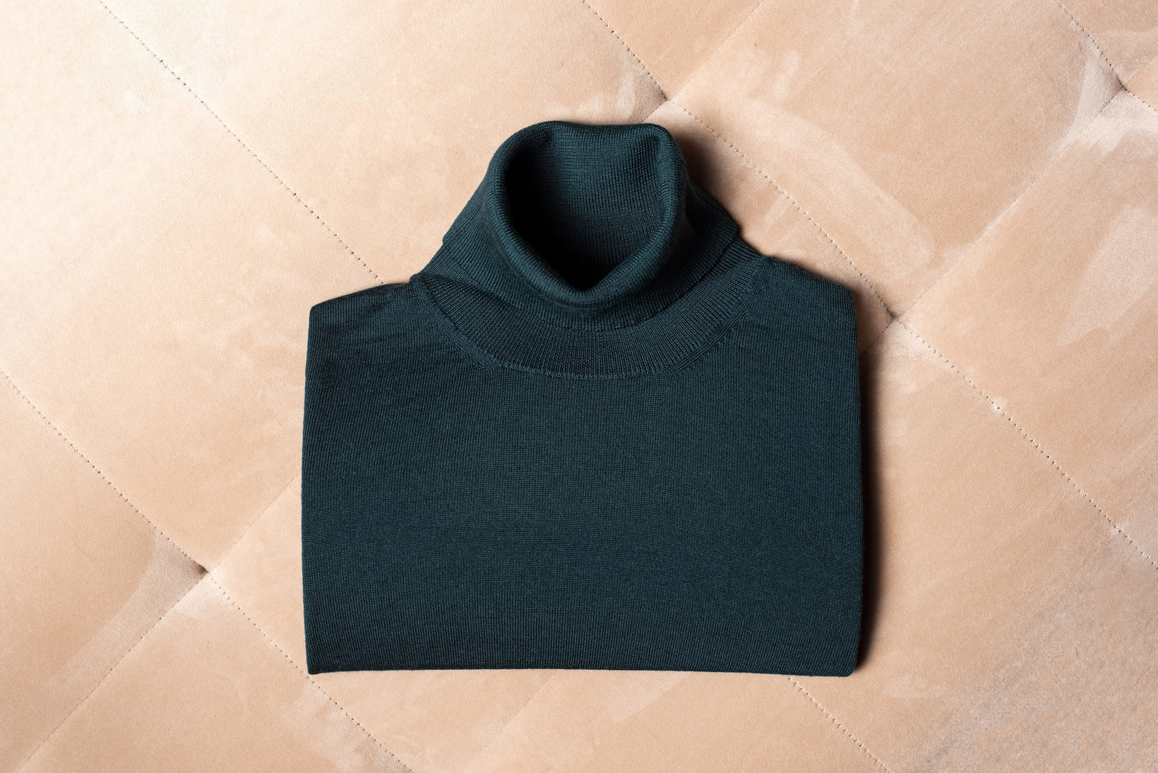 Knit Turtleneck Dark Green Consiglieri