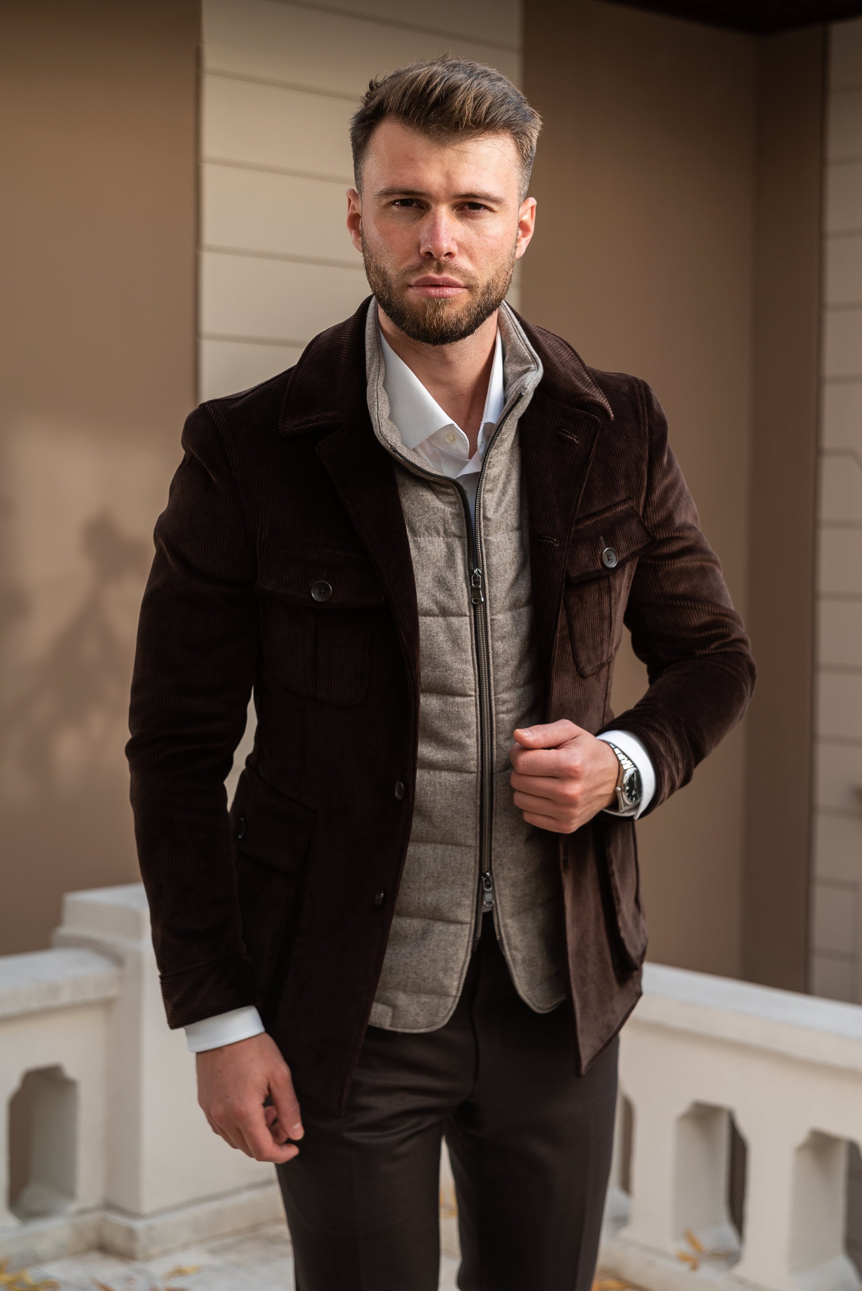 Pantaloni Dark Brown Consiglieri
