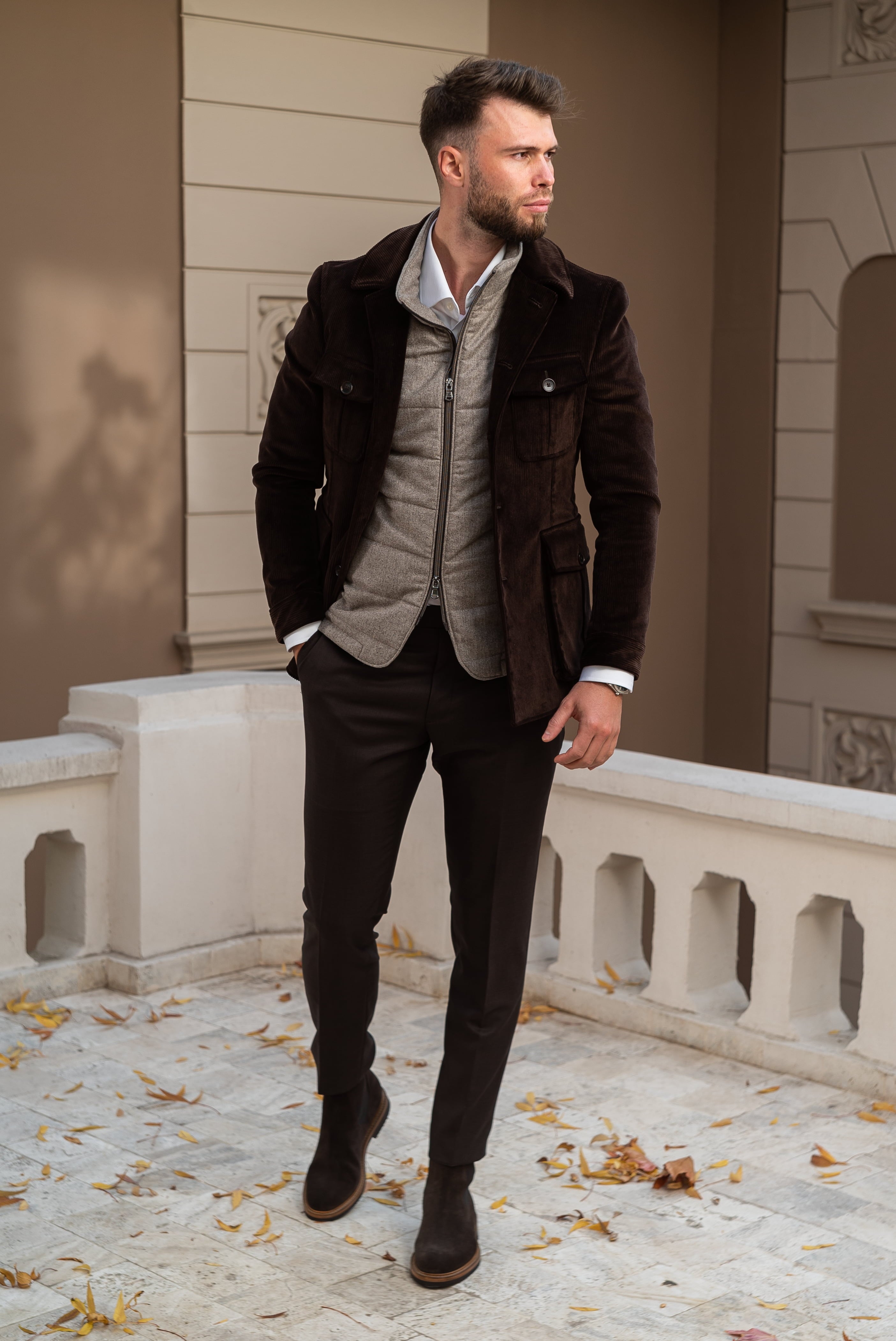Pantaloni Dark Brown Consiglieri