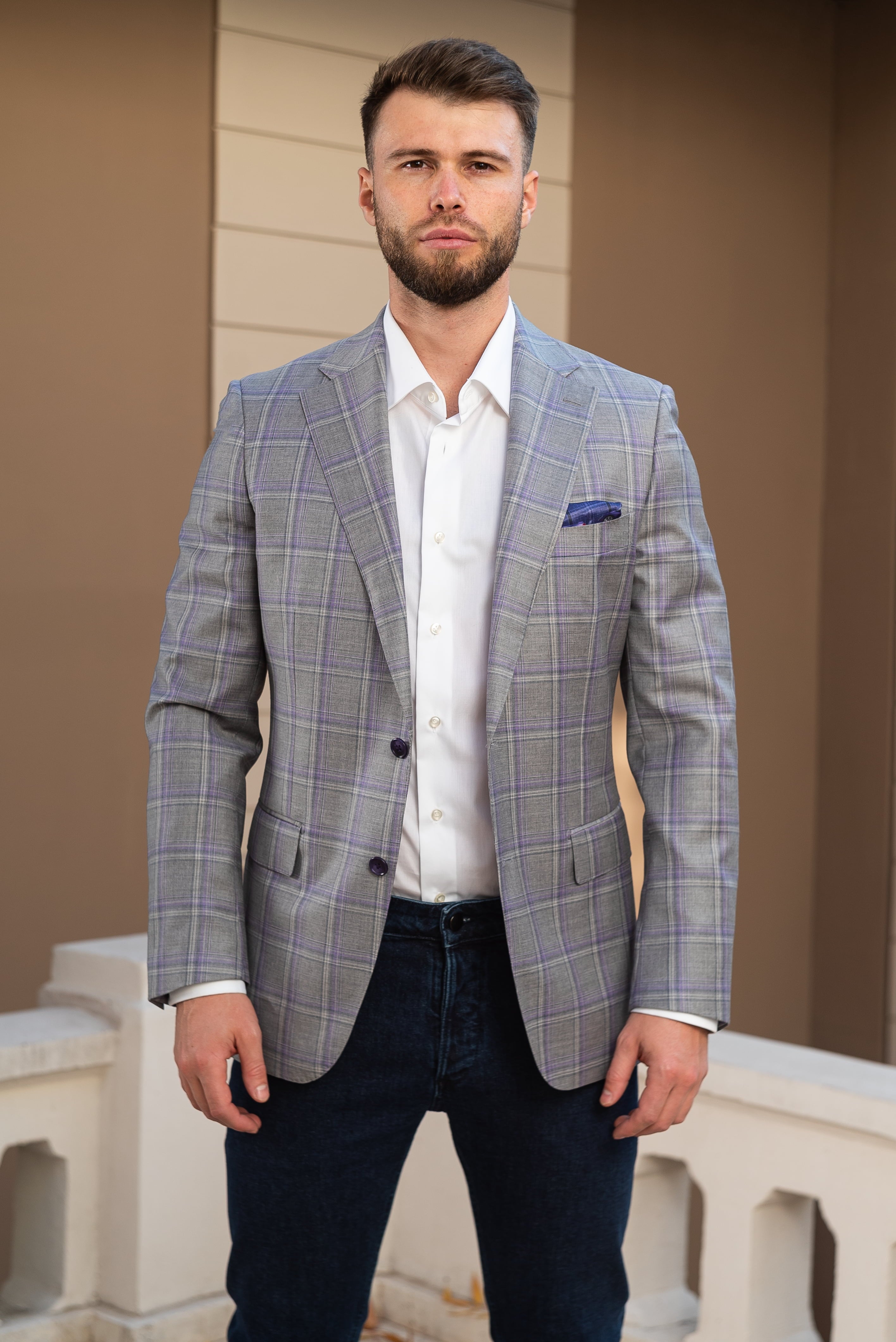 Sacou Casual Checks Consiglieri
