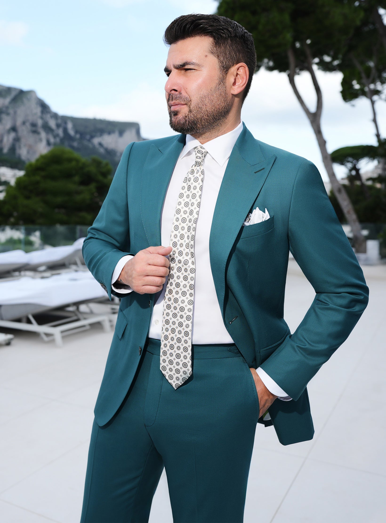 The Ariston Napoli Doppio Ritorto Suit