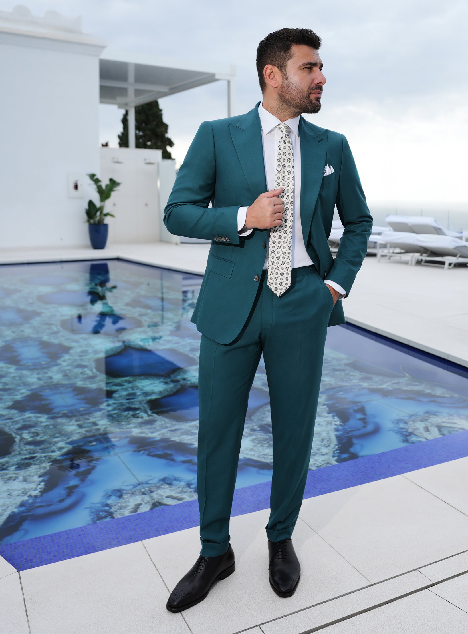 The Ariston Napoli Doppio Ritorto Suit